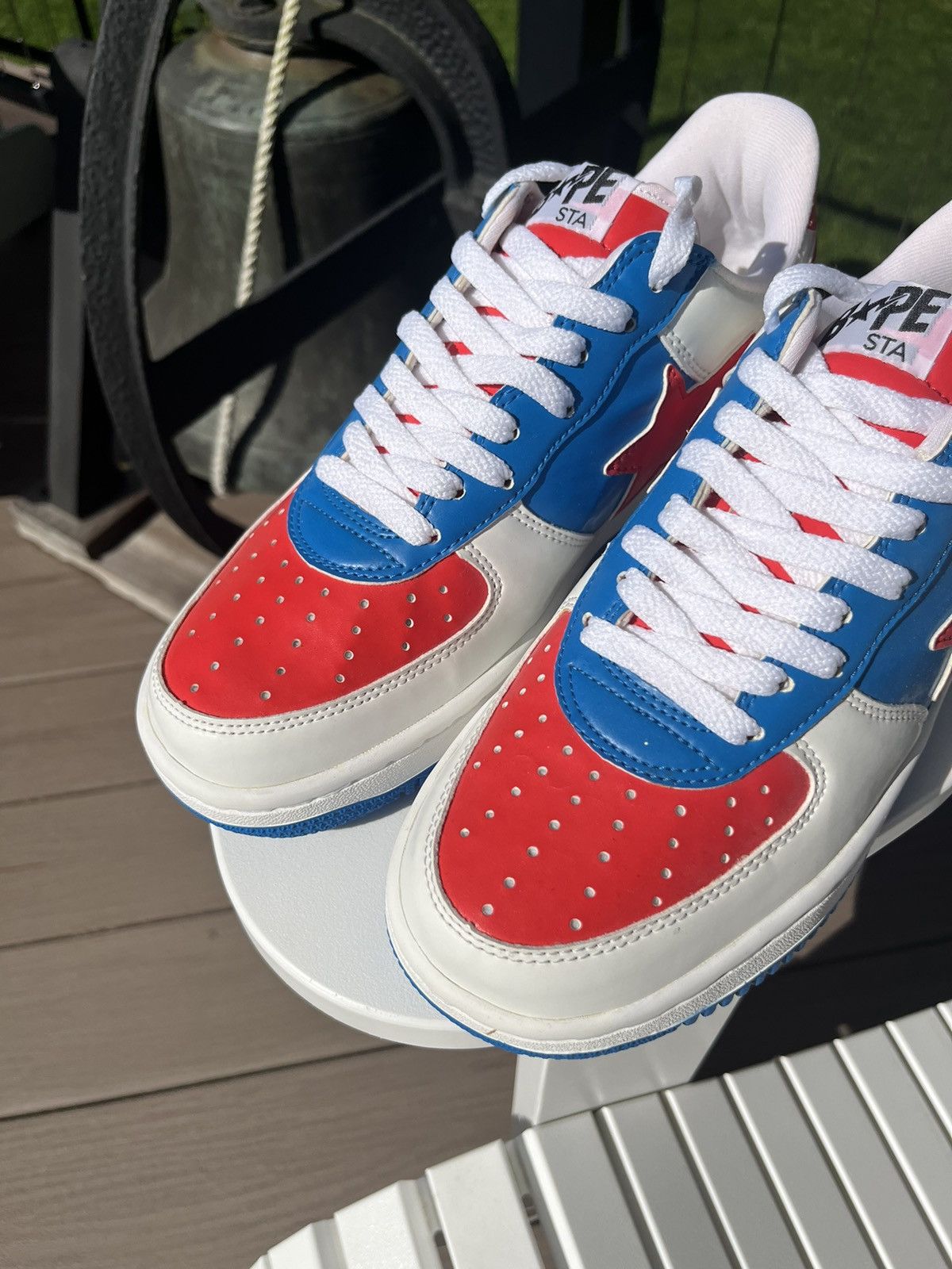 Bape RARE NIGO Bapesta 2005 Size 8.5 Size US 8.5 / EU 41-42 - 5 Thumbnail