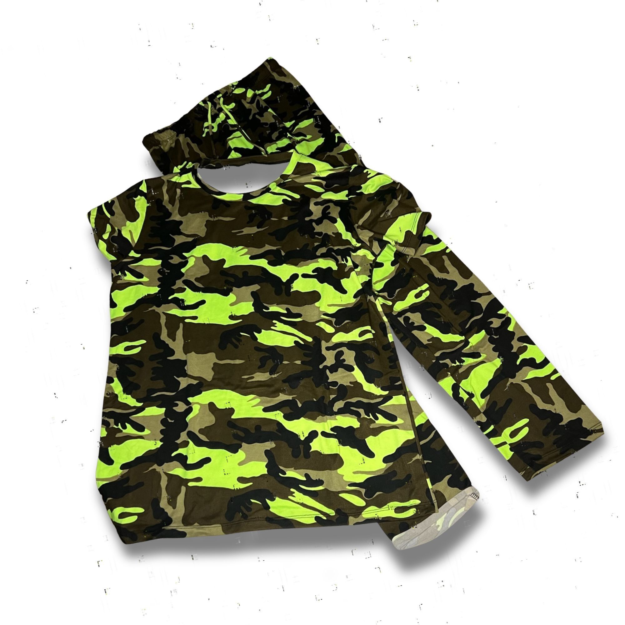 Other Camouflage-Print Long-Sleeve Top & Pants Set Medium By Re:Se Size US M / EU 48-50 / 2 - 2 Thumbnail
