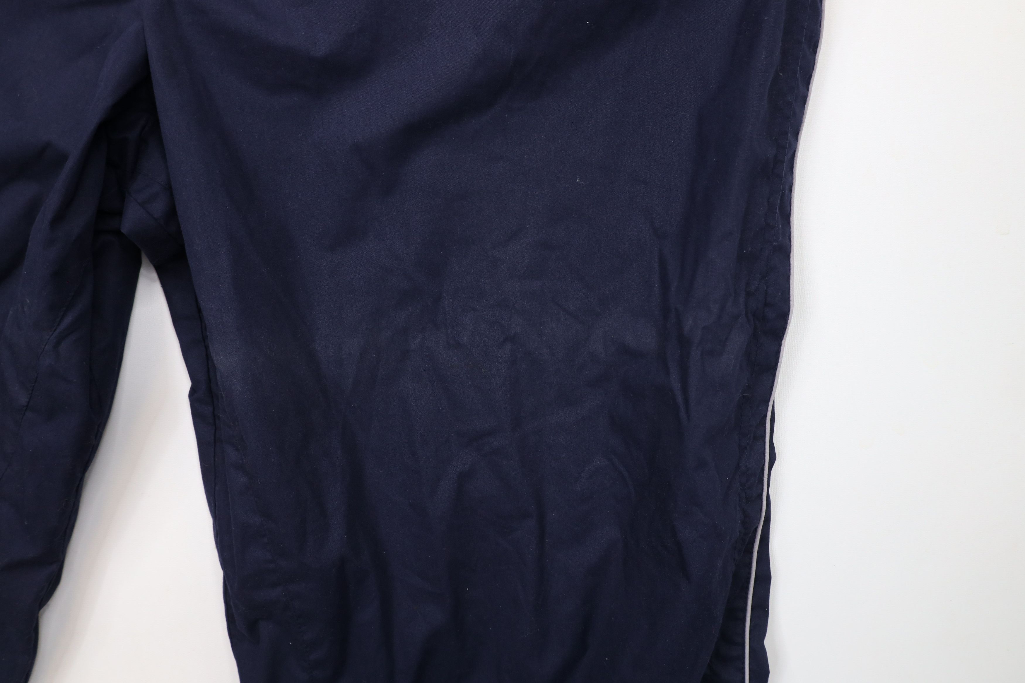Vintage Vintage 90s Y2K Streetwear Lined Striped Wide Leg Pants Blue Size US 40 / EU 56 - 6 Thumbnail