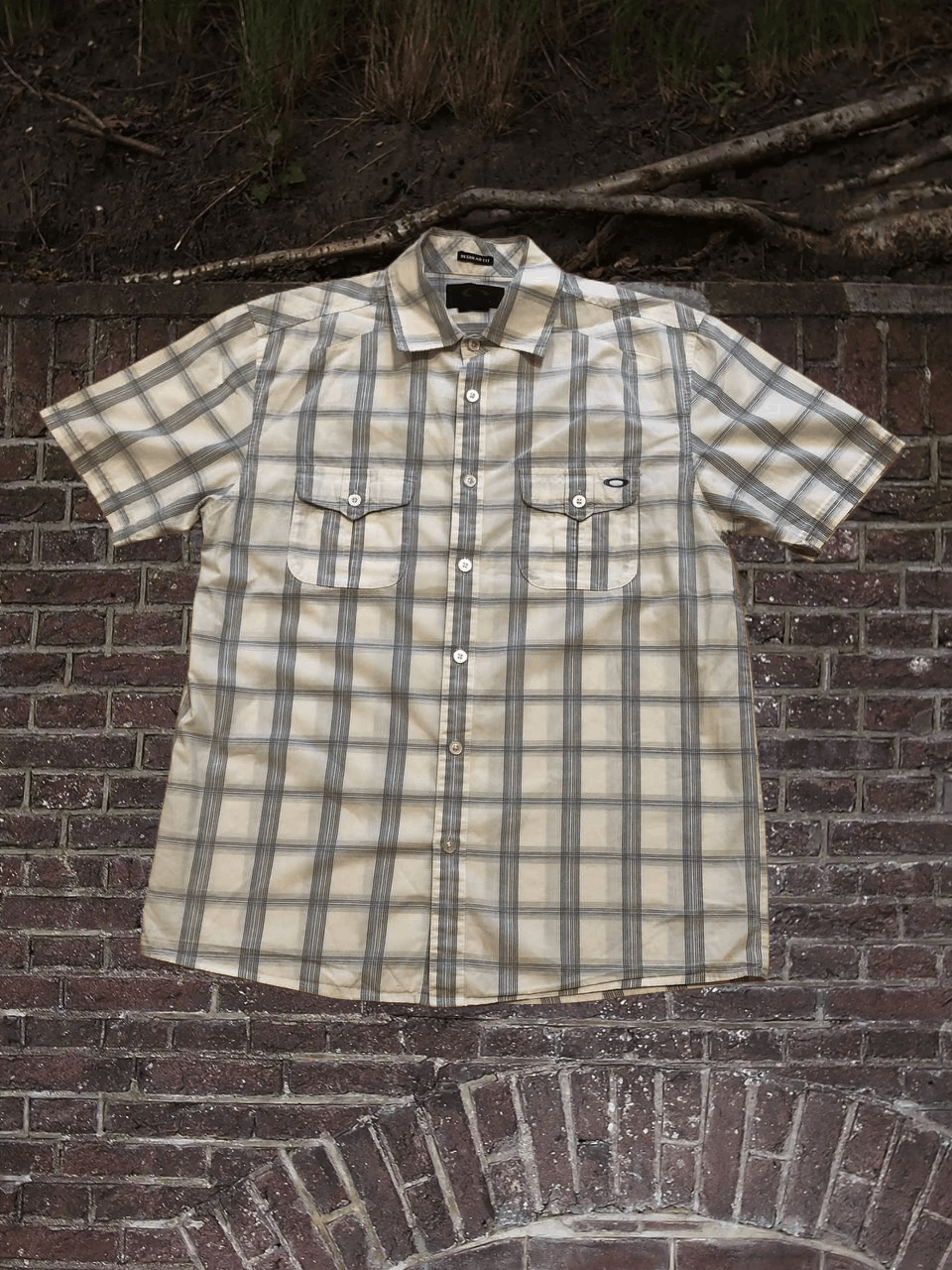 Oakley Y2K shirt print logo Oakley Vintage streetwear Size US M / EU 48-50 / 2 - 1 Thumbnail