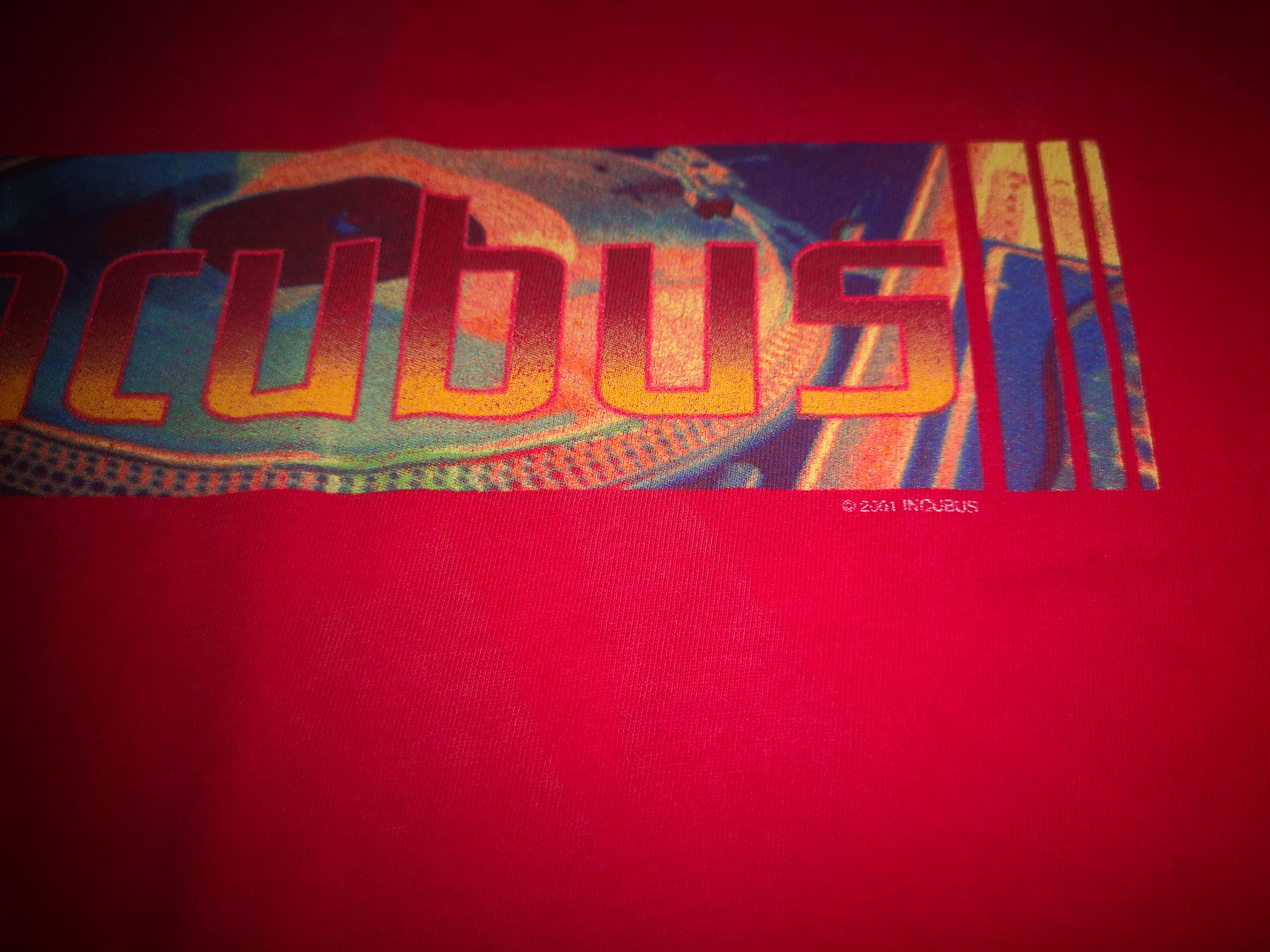 Band Tees × Vintage Faded Vintage OG y2k INCUBUS Band 2001 Promo T Shirt Size US M / EU 48-50 / 2 - 5 Thumbnail