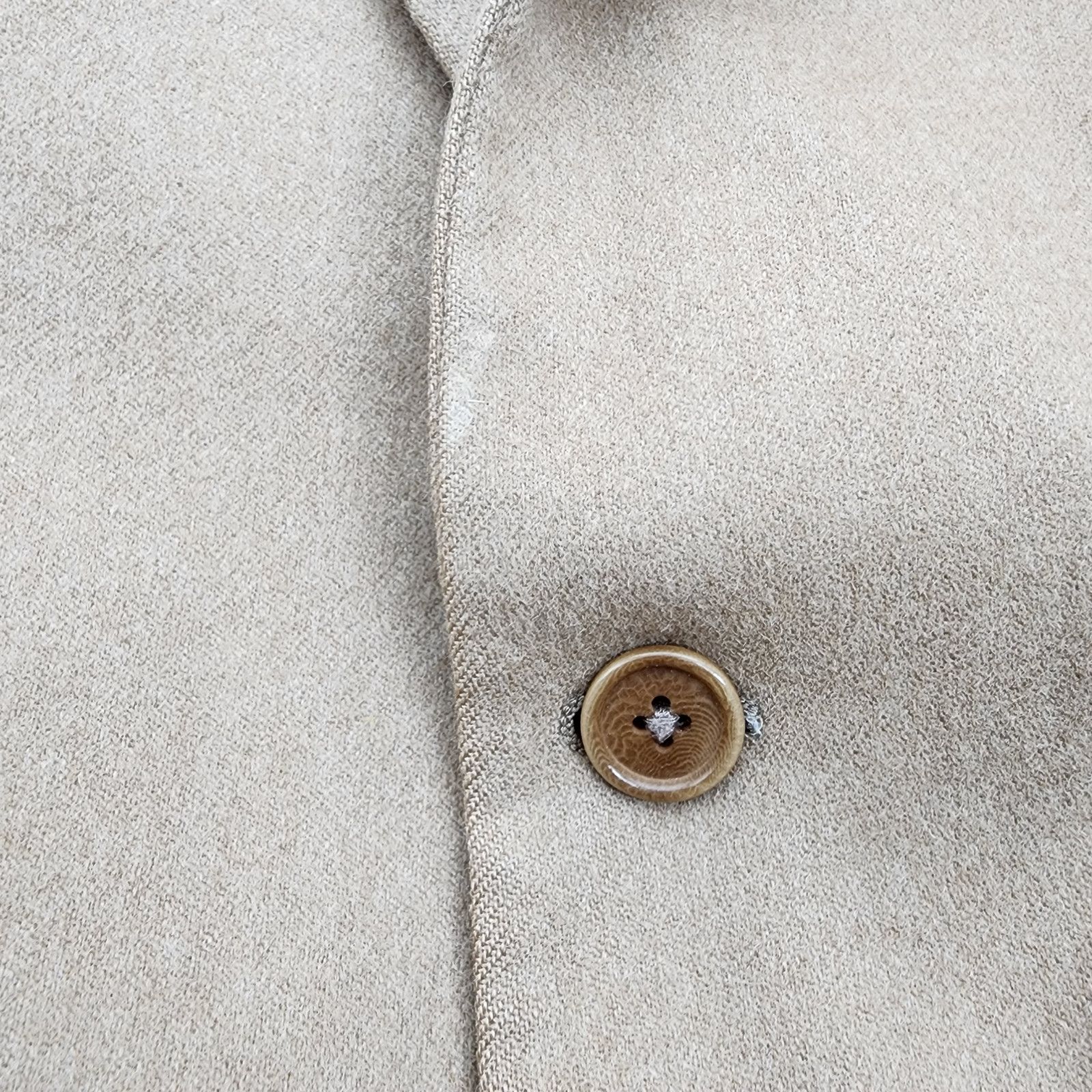 Brooks Brothers Brooks Brothers Italian Camel Hair Two Button Blazer Beige Size 46R - 9 Thumbnail