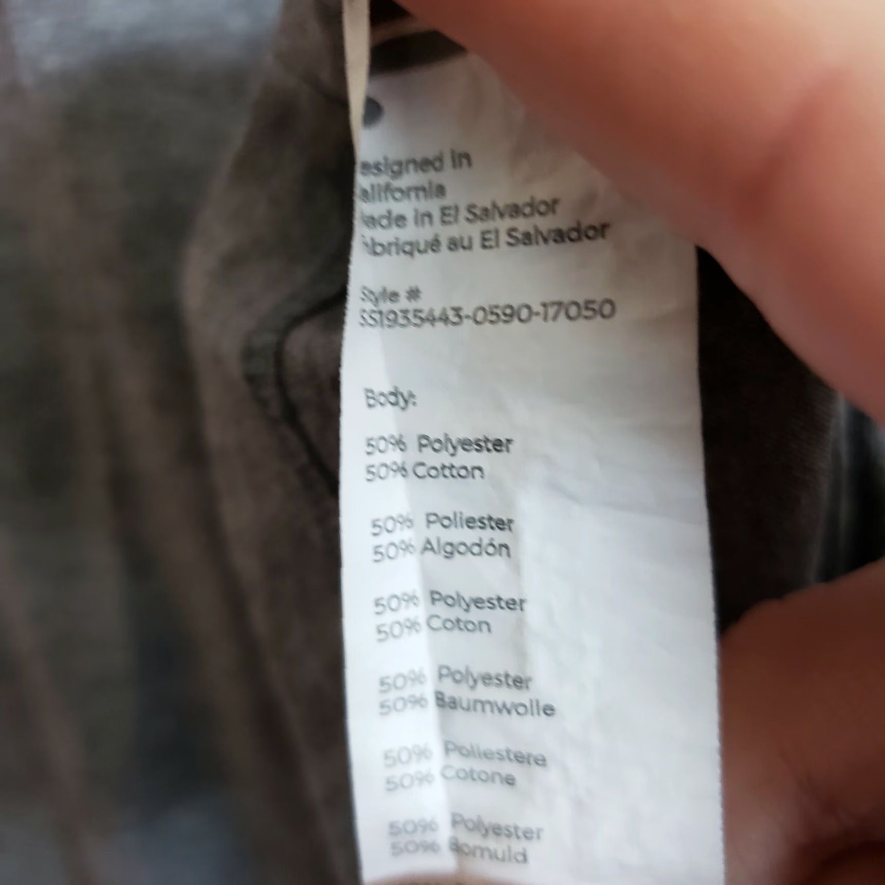 Fabletics Fabletics Womens Jade Boxy Tee Sz Large Gray Rainbow Stripe Cotton Blend Shirt Cropped Short Sleeve Round Neck Pullover Womens Colorful 90s? Size L / US 10 / IT 46 - 5 Thumbnail