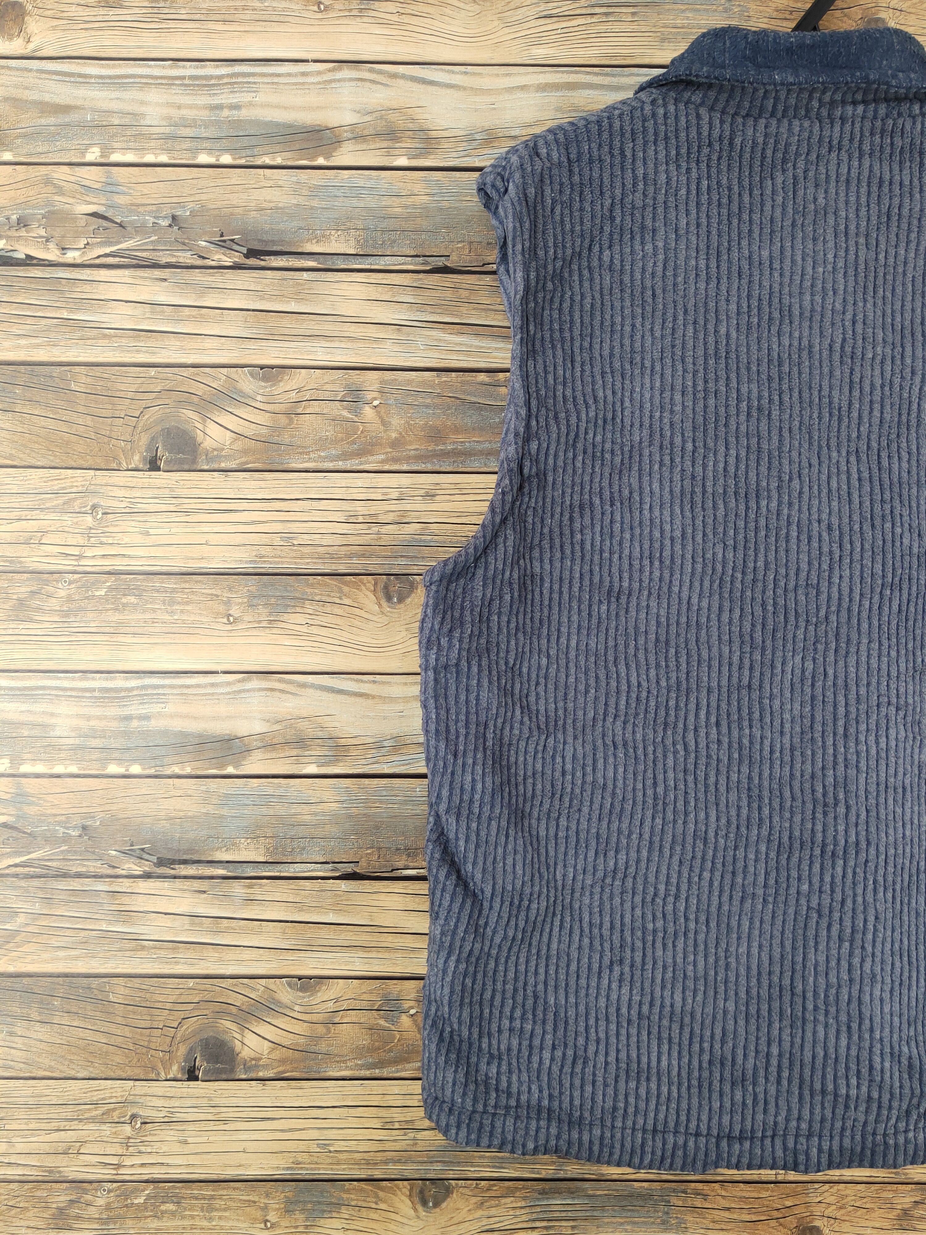 Japanese Brand × Vintage Rare Vintage Japanese Brand Navy Vests Size US L / EU 52-54 / 3 - 9 Thumbnail