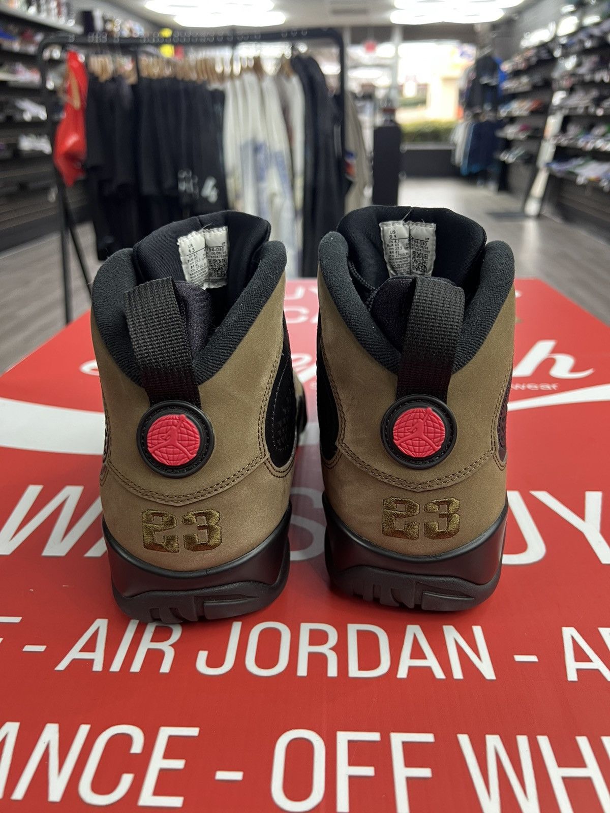 Jordan Brand Air Jordan 9 Olive Size 9.5 Size US 9.5 / EU 42-43 - 5 Thumbnail