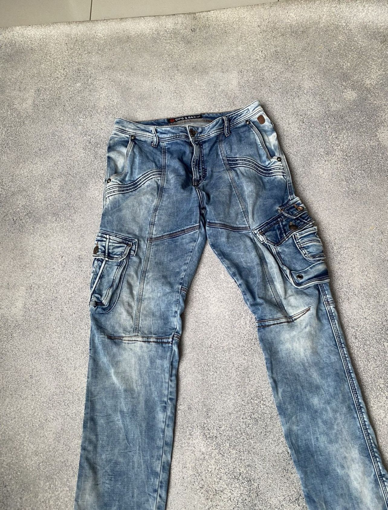 Japanese Brand × Vintage Vintage Cipo&baxx Archival Denim Japanese Style Pants Size US 34 / EU 50 - 4 Thumbnail