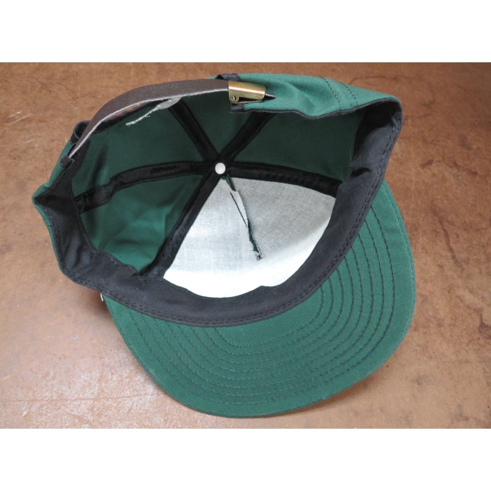 John Deere VINTAGE HaT Trucker Cap Hat Green John Deere JD Plow Bringing home Promise Adjustable 1980s Advertising Look: Trucker Hats Mens Girls Boys Size ONE SIZE - 6 Thumbnail