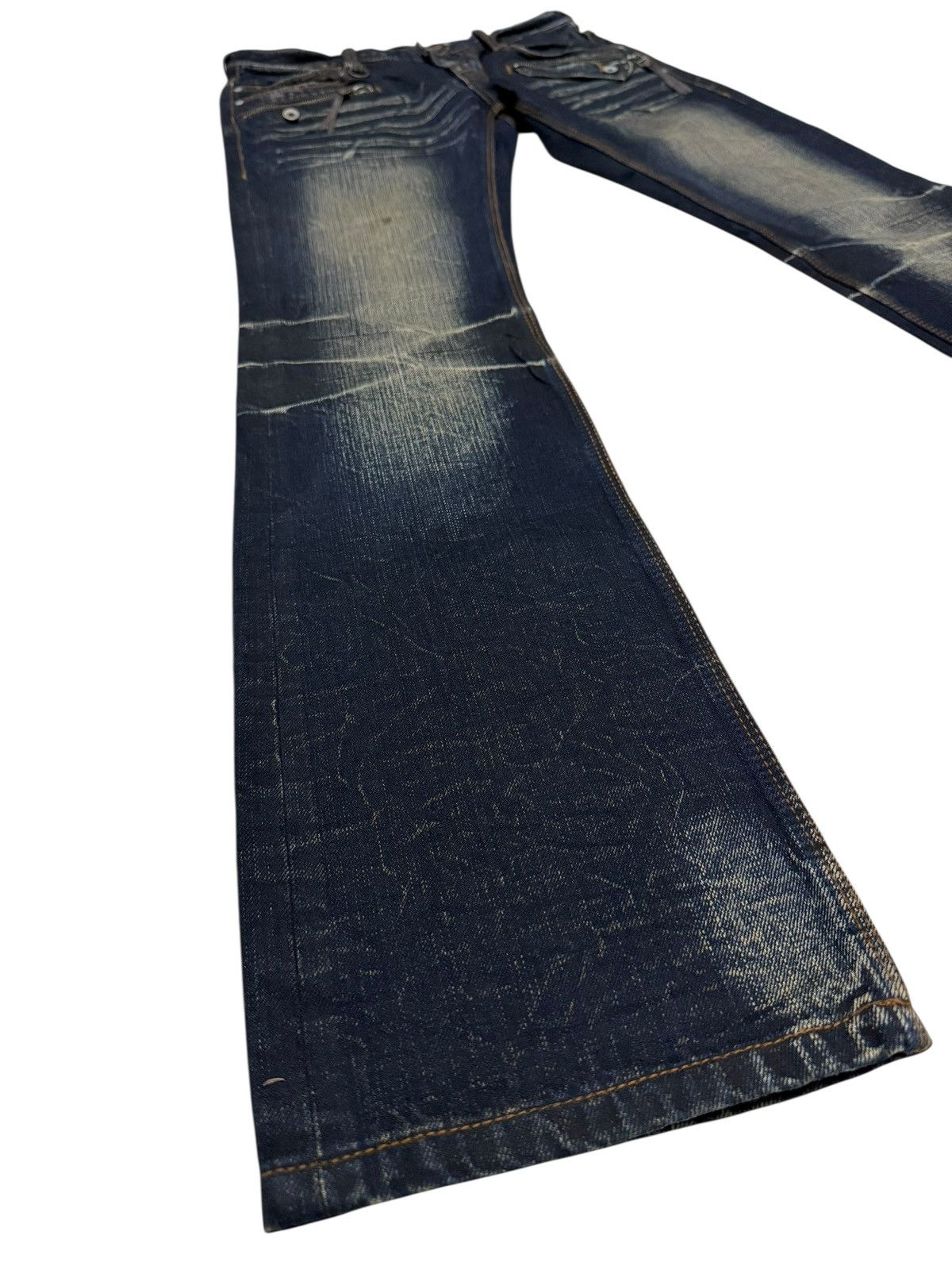 If Six Was Nine Flared Jeans Nicole Club Japan Boot Cut Denim Size US 29 - 1 Thumbnail