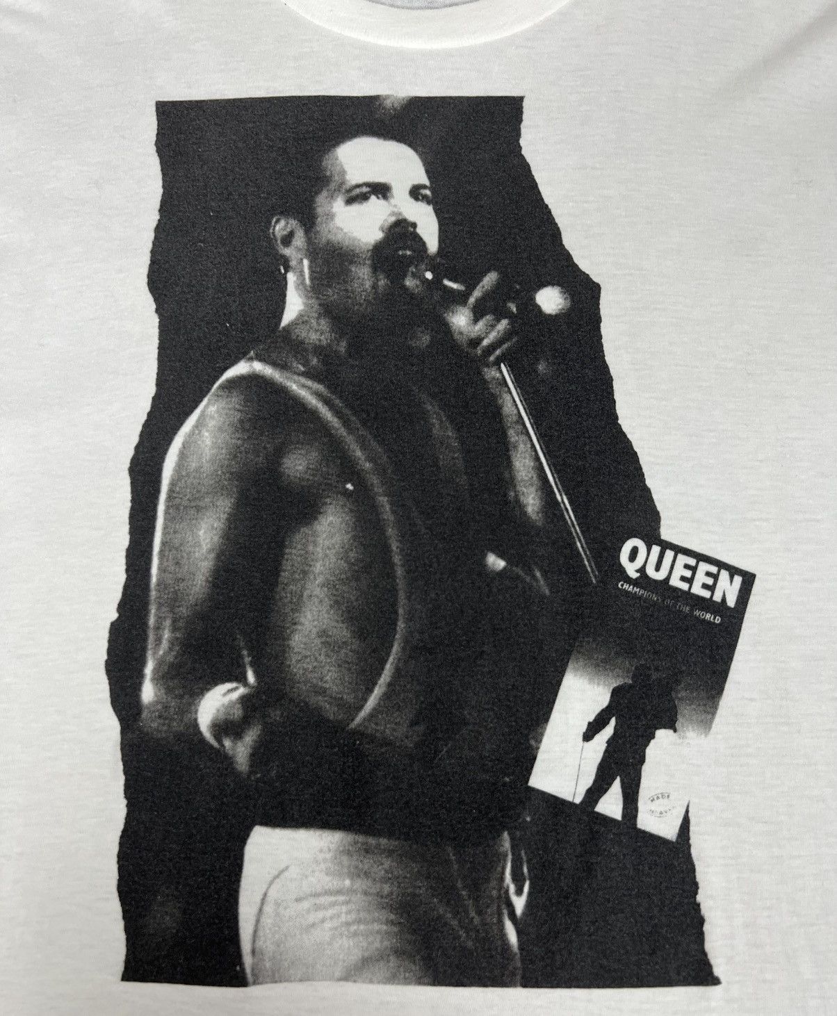 Band Tees Vintage Freddie Mercury Photo Tee Single Stitch Size US L / EU 52-54 / 3 - 2 Thumbnail