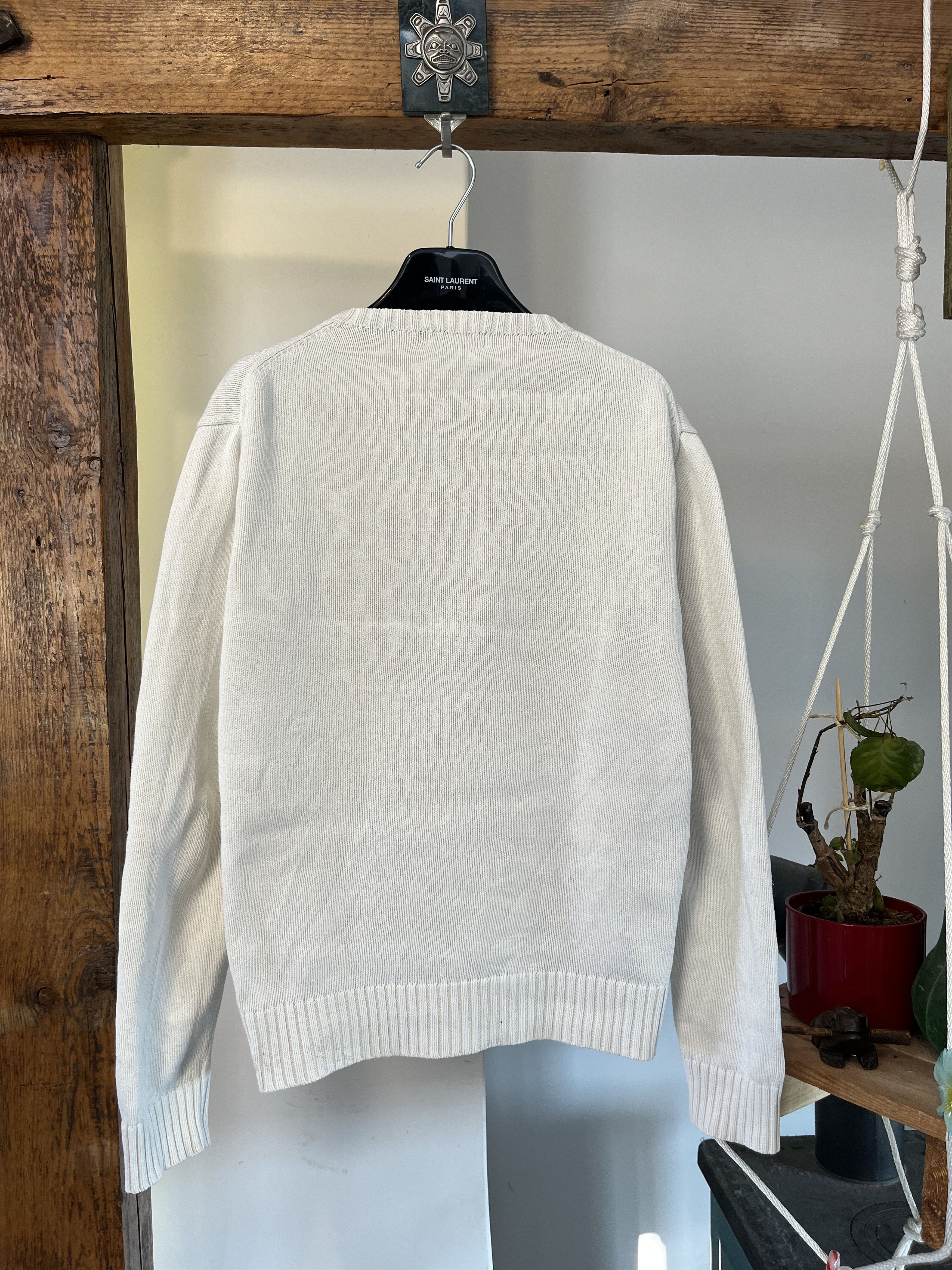 Polo Ralph Lauren Polo Ralph Lauren White Cotton Knitwear Old Money Size US S / EU 44-46 / 1 - 4 Thumbnail