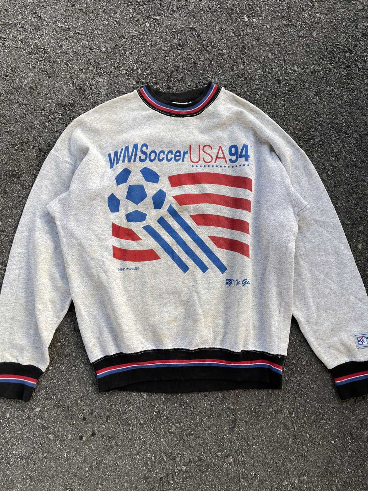 Other Vintage 1991 World Cup USA Soccer sweatshirt Size US M / EU 48-50 / 2 - 1 Thumbnail