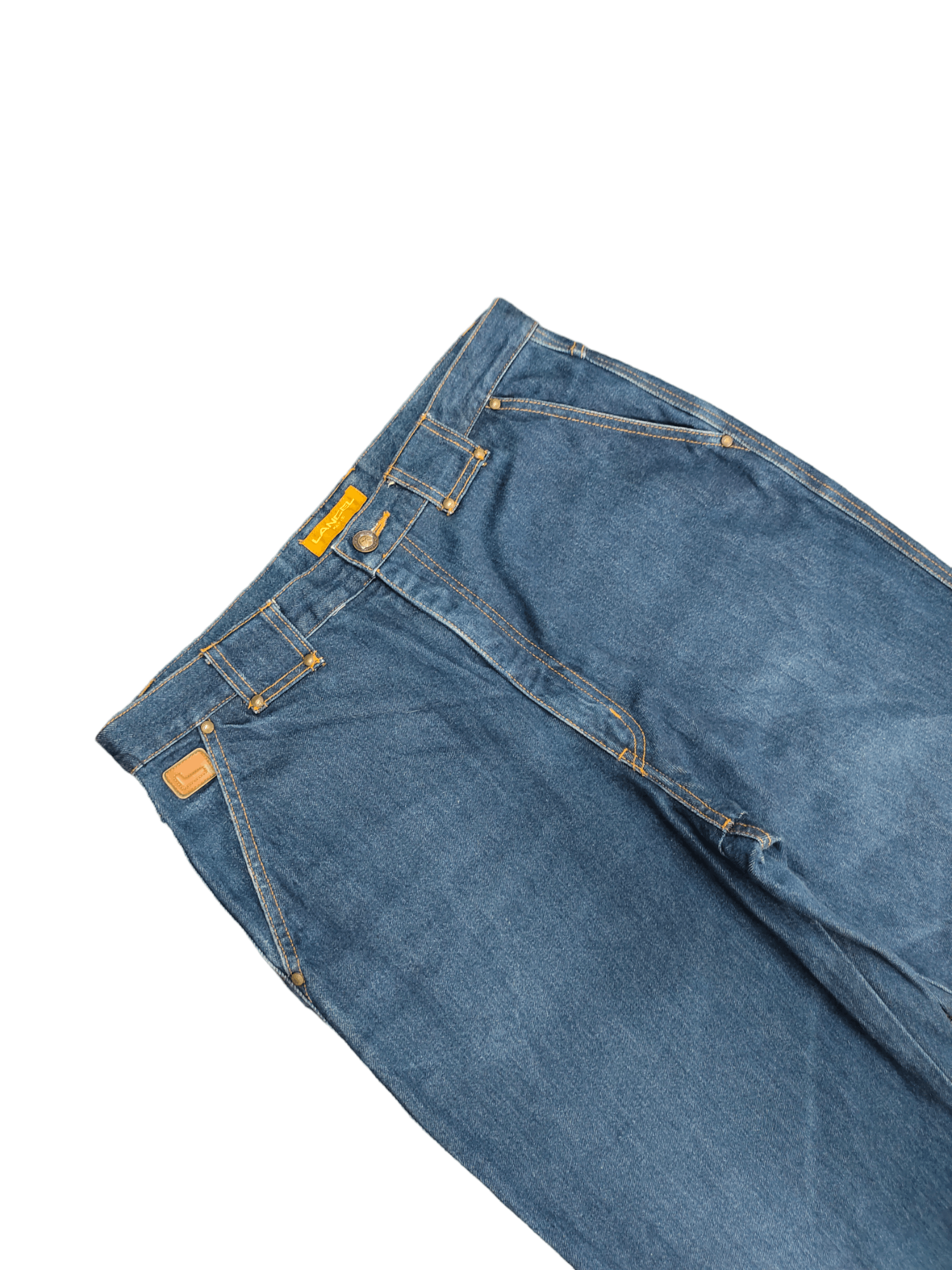 Lancel Baggy Jeans Lancel Paris Navajo native Design Denim Jeans Size US 34 / EU 50 - 11 Thumbnail