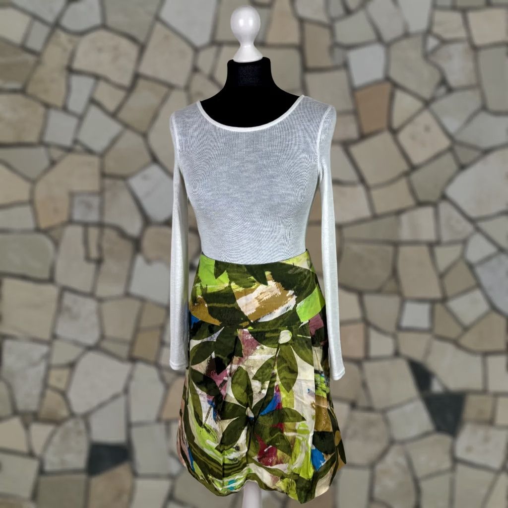 Vintage Pauw Amsterdam womens skirt Green Size 2 Size 26" / US 2 / IT 38 - 1 Thumbnail