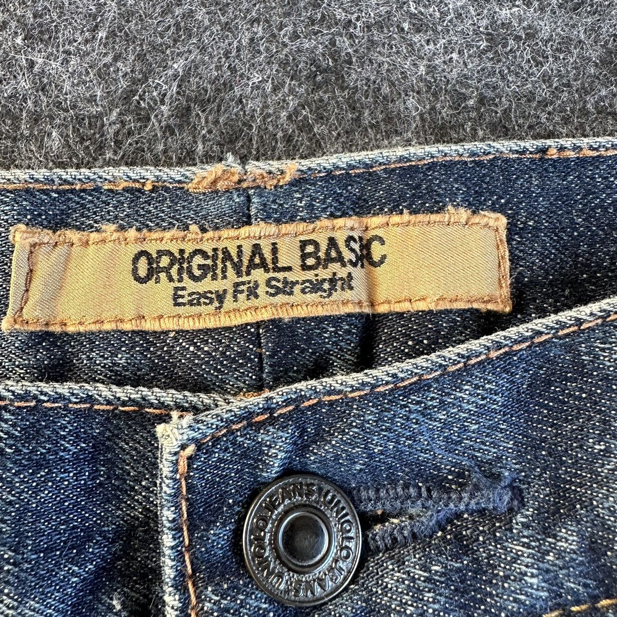 Jun Takahashi Vintage Uniqlo S003 Baggy Denim 30x28 D558 Size US 30 / EU 46 - 11 Thumbnail