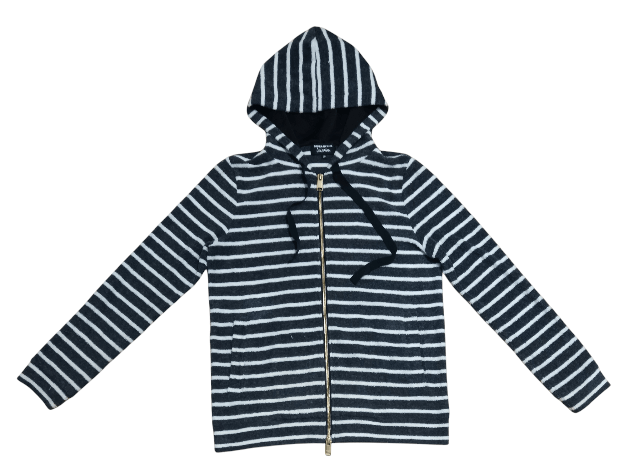 Sonia Rykiel SONIA RYKIEL COLLECTION STRIPE HOODIE Size XS / US 0-2 / IT 36-38 - 1 Thumbnail