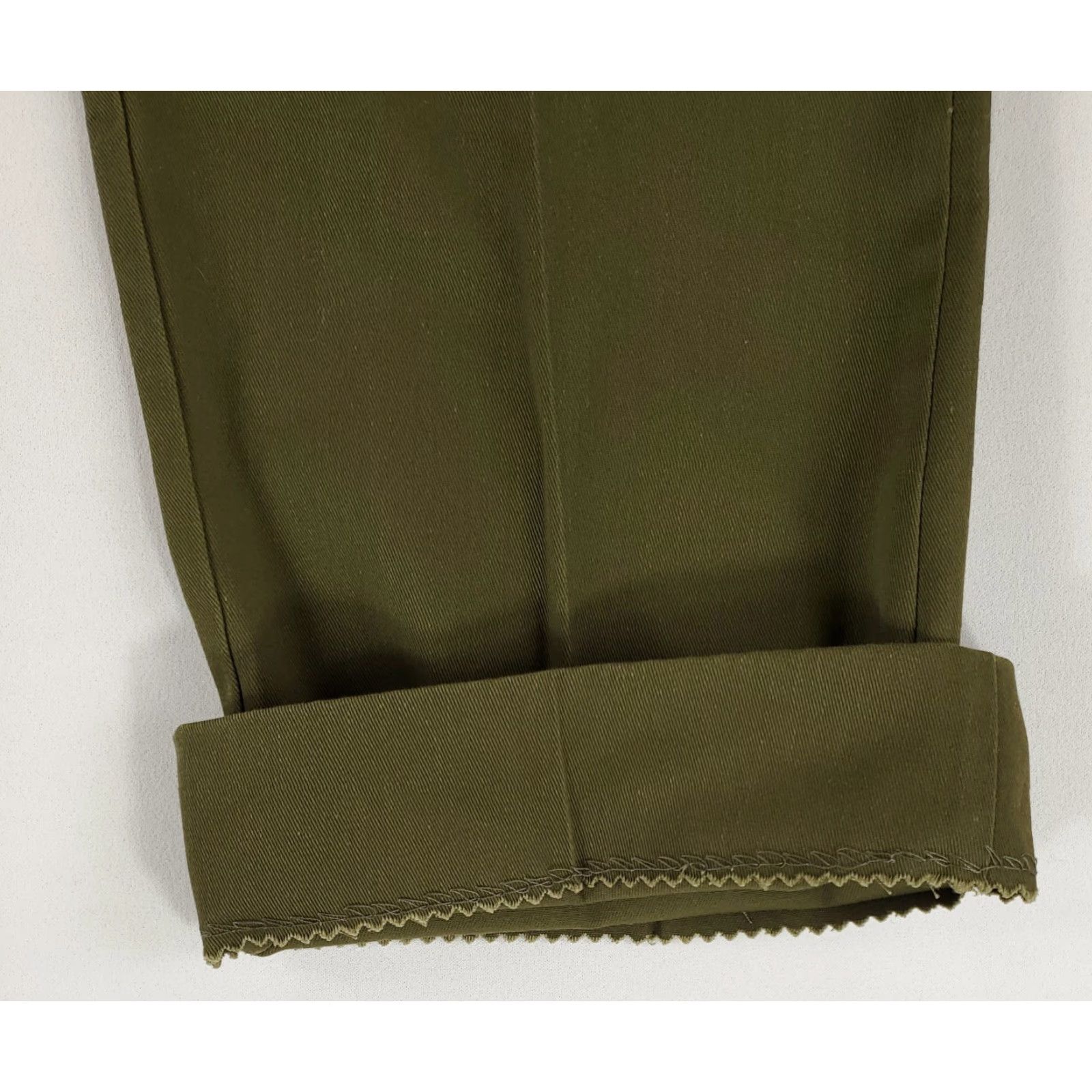 Vintage VINTAGE Boy Scouts of America BSA Pants Cargo Green Union Made USA Mens 34x30 Reg Inseam 30 Hiking Green Mens Size US 34 / EU 50 - 2 Thumbnail