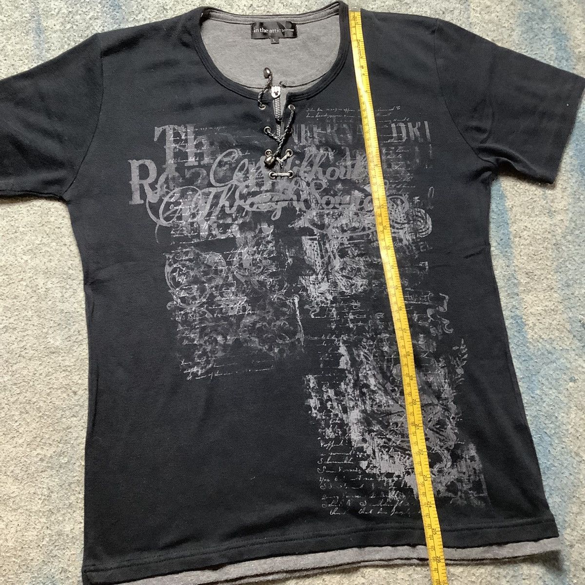In The Attic Japanese brand In The Attic Y2K Tee Size US L / EU 52-54 / 3 - 12 Thumbnail
