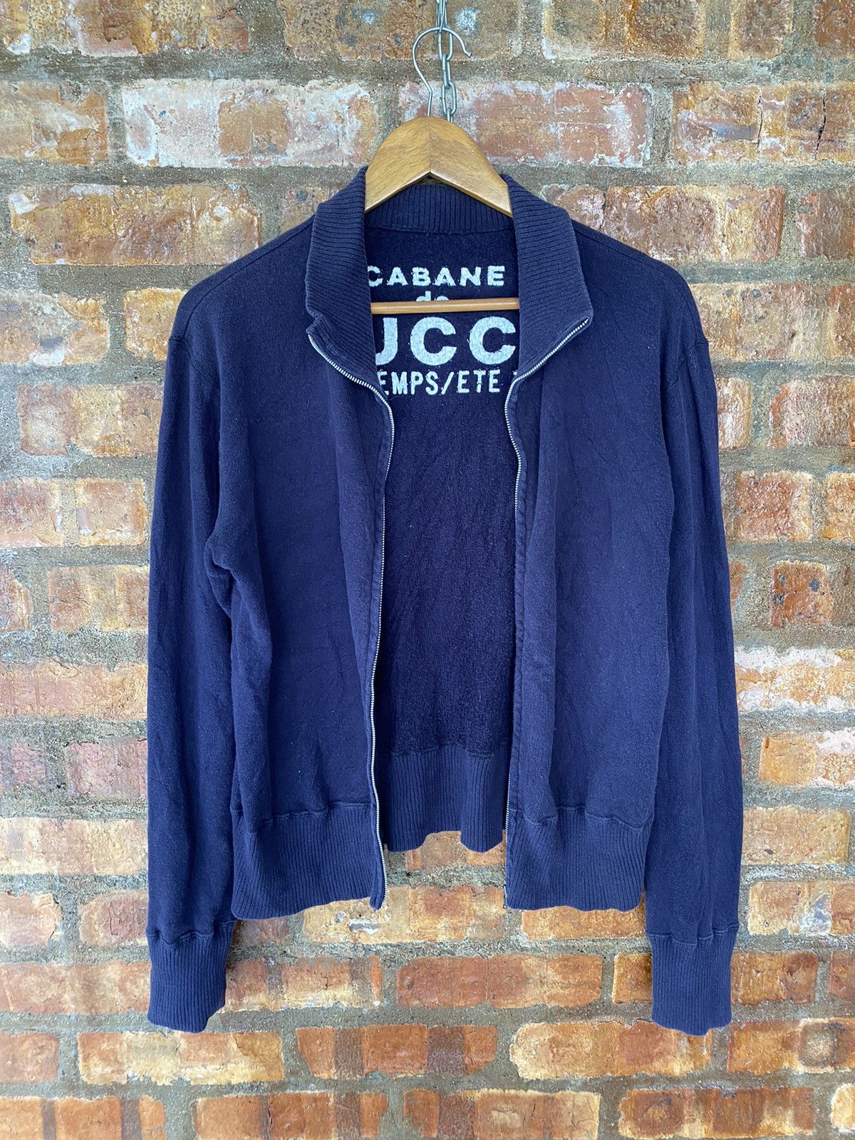 CABANE de ZUCCa ETE/SS 1997 inside logo Zipper Jacket Size US M / EU 48-50 / 2 - 3 Thumbnail