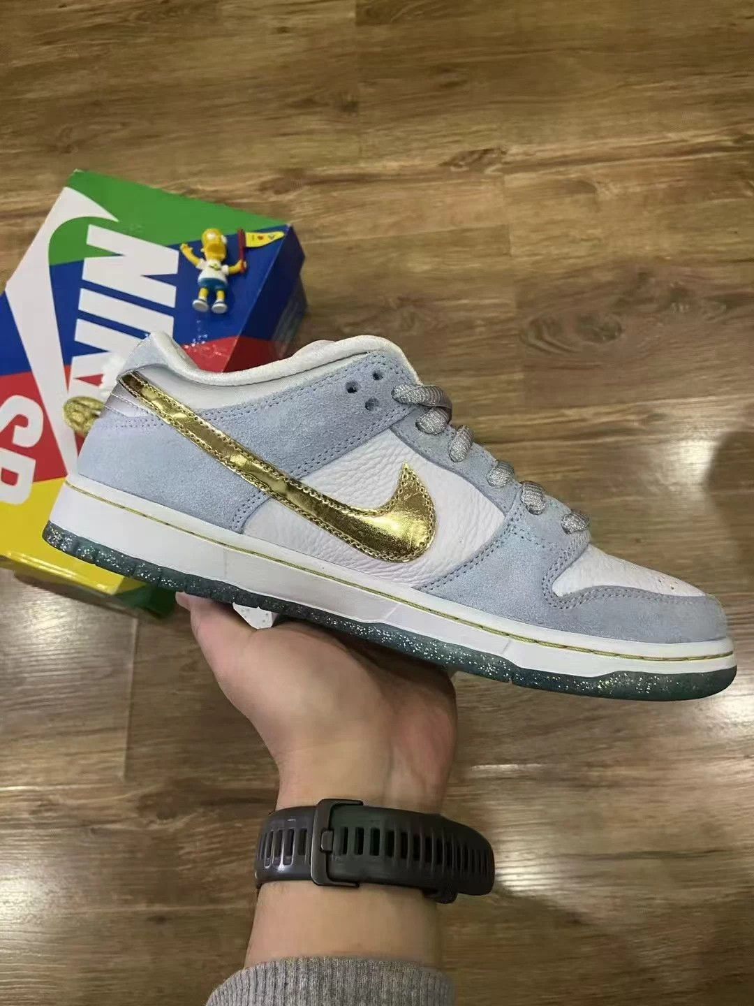 Nike Nike Dunk SB 'Frozen' 42.5 Original Box & Accs Size US 9.5 / EU 42-43 - 4 Thumbnail