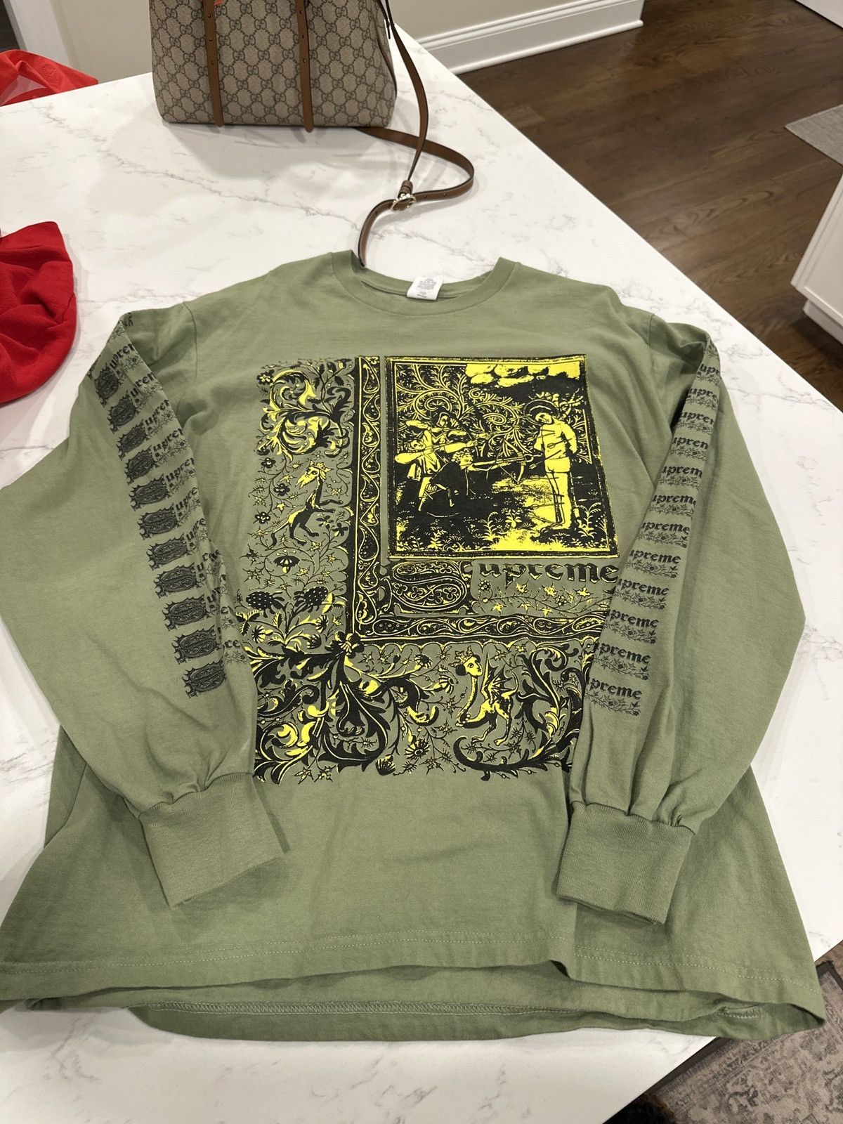 Supreme Supreme Saint Sebastian Size US L / EU 52-54 / 3 - 1 Thumbnail