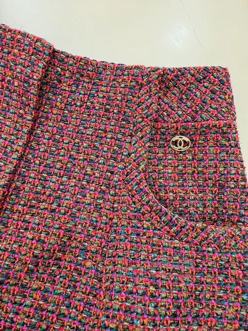 Chanel Chanel 19p colourful knitted shorts Size 25" / US 0 / IT 36 - 3 Thumbnail