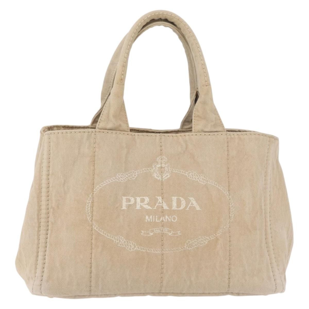 Prada Prada Canapa Tote Canvas Size ONE SIZE - 1 Thumbnail