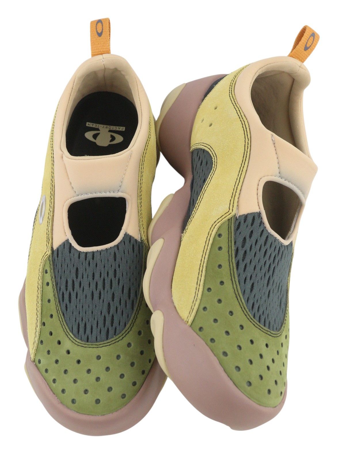Brain Dead OAKLEY FACTORY FLESH SUEDE EU45.5 Whey Multi Sandals 90521 Size US 12.5 / EU 45-46 - 6 Thumbnail