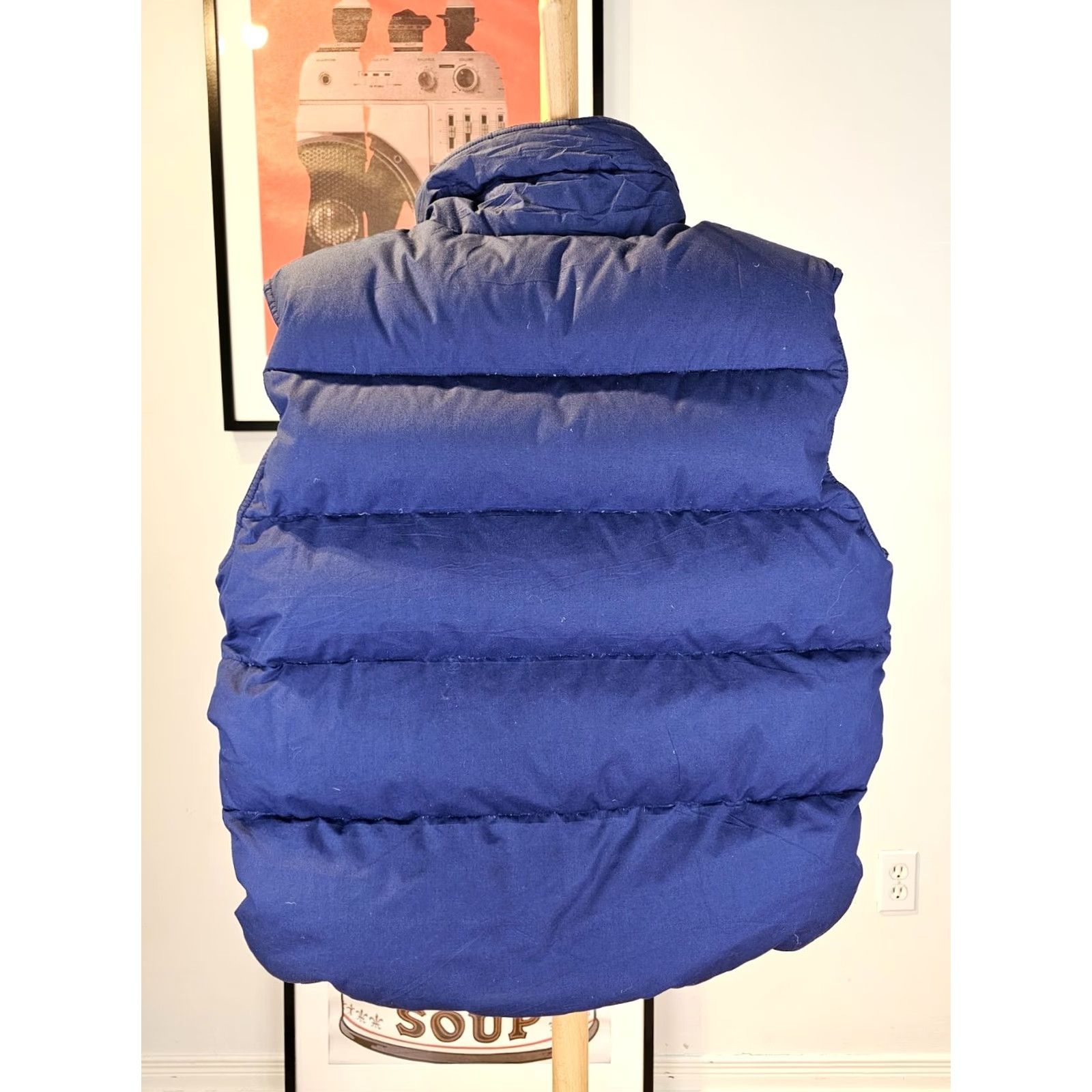 Vintage VINTAGE EMS BLUE DOWN VEST M MEDIUM Men Vest Body Insulation Down Puffer Jacket 90s Size M Blue Size US M / EU 48-50 / 2 - 4 Thumbnail