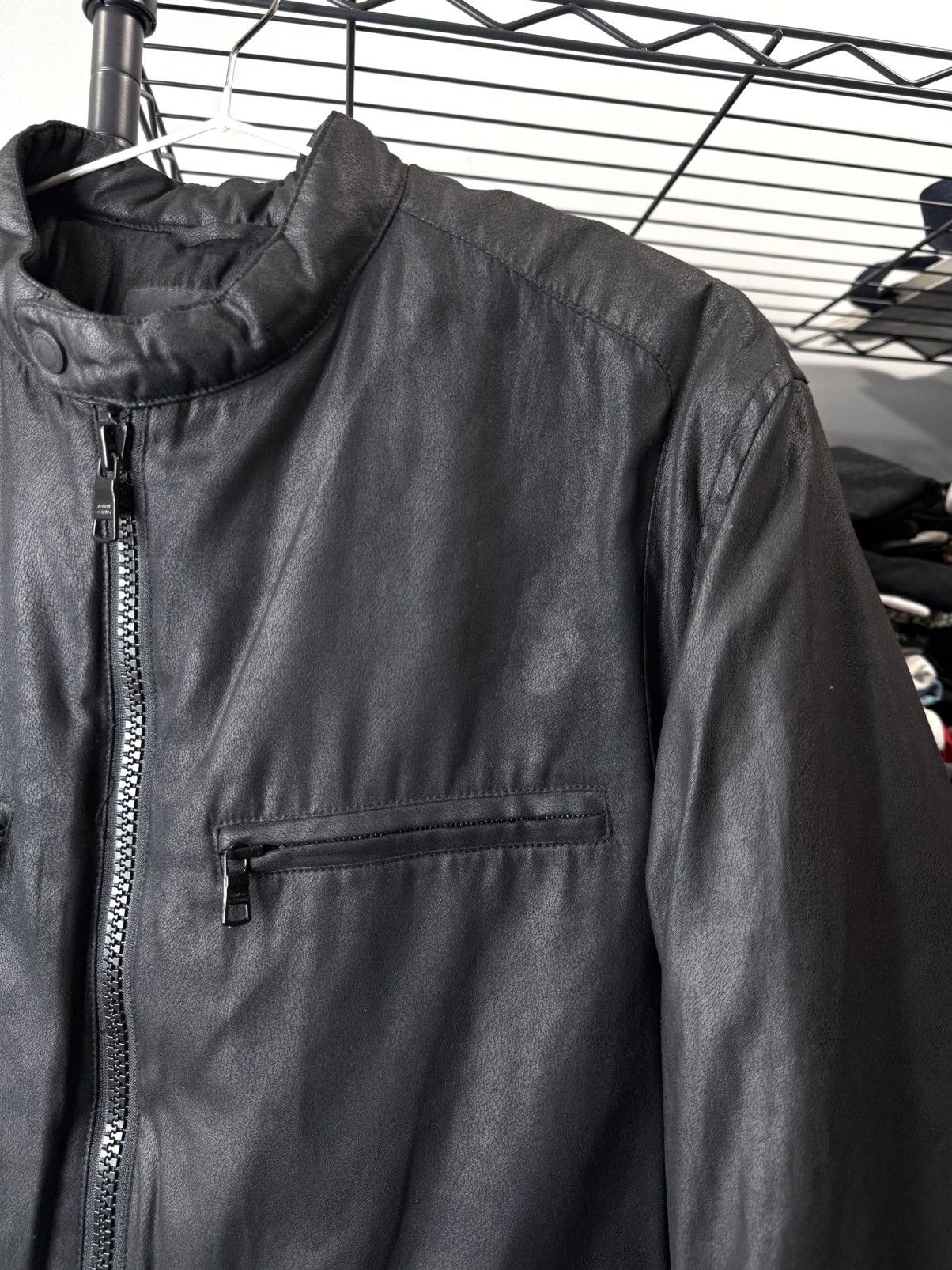 Armani Exchange Vintage Armani Exchange Leather Suede Jacket Size US M / EU 48-50 / 2 - 5 Thumbnail
