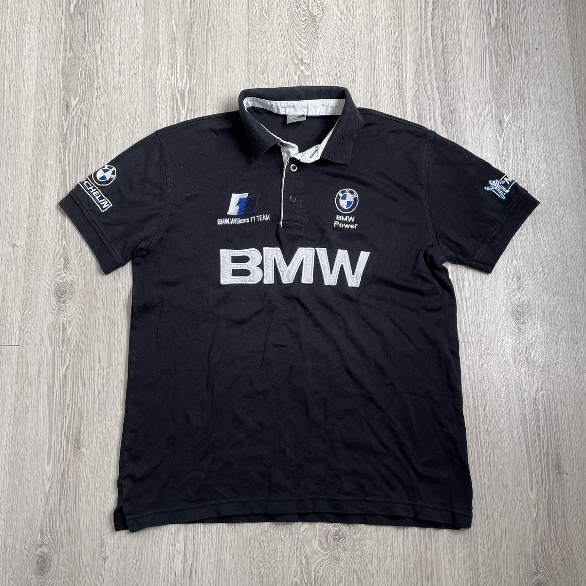 BMW BMW Racing Polo Y2K Size US M / EU 48-50 / 2 - 1 Thumbnail