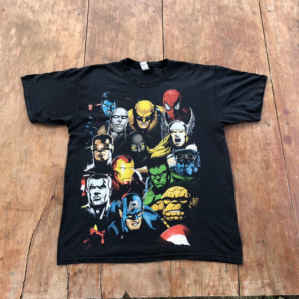 Vintage Vintage Marvel Movie Rare T Shirts Size US L / EU 52-54 / 3 - 2 Thumbnail