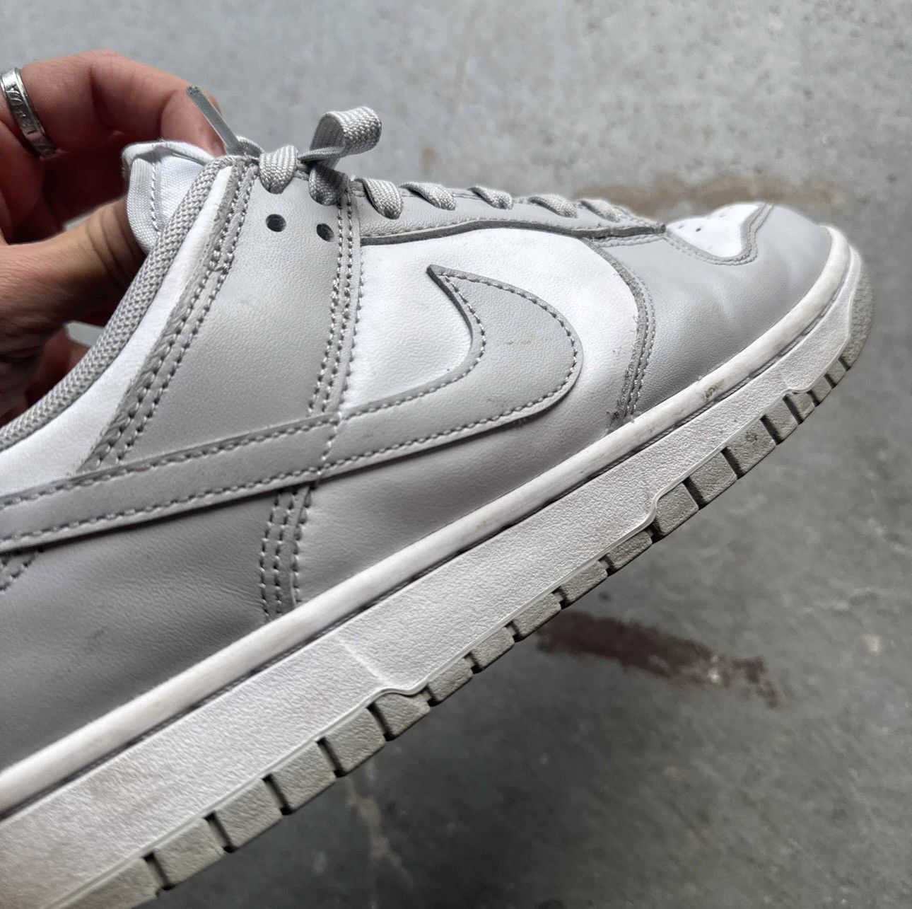 Nike Nike Dunk Low 'Grey Fog' Size US 11 / EU 44 - 6 Thumbnail