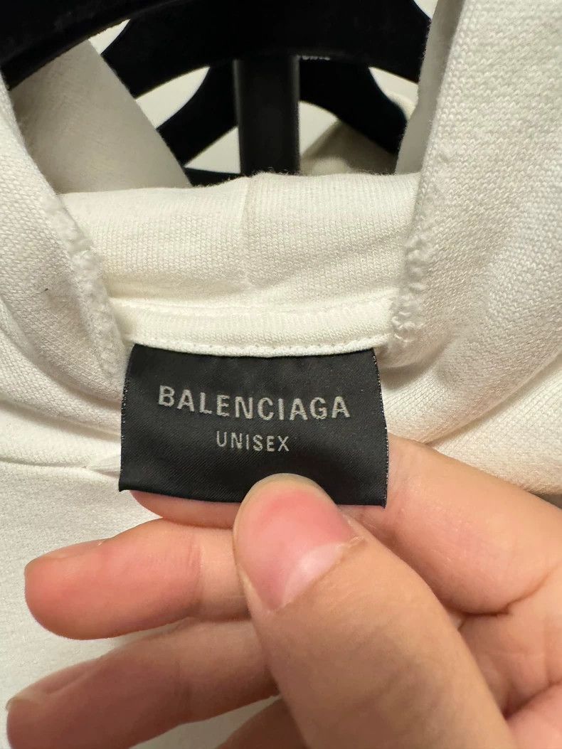 Balenciaga Balenciaga 24ss Surfer White Surfer Hoodie-2506 Size US L / EU 52-54 / 3 - 6 Thumbnail