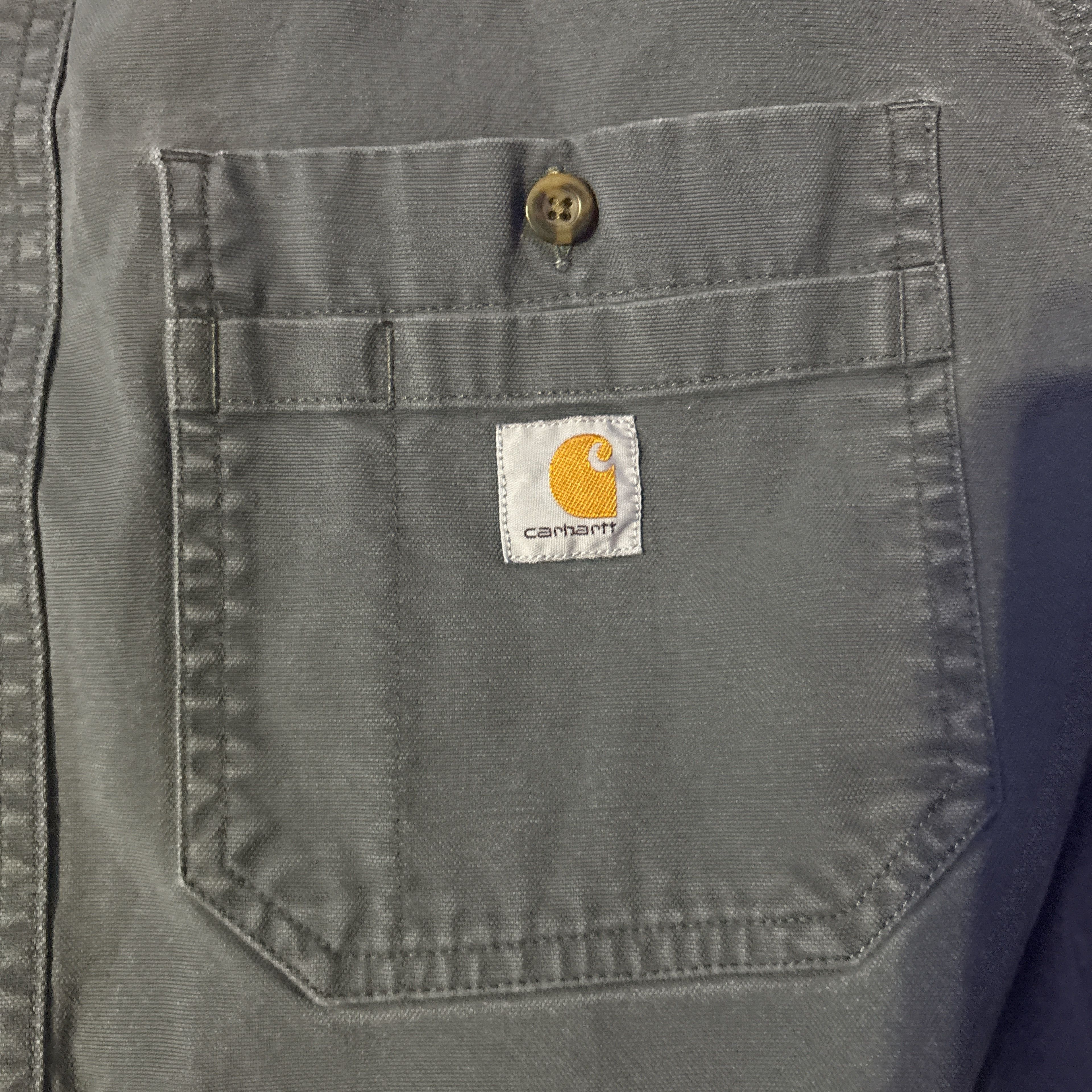 Carhartt Carhartt L grey button up Size US L / EU 52-54 / 3 - 4 Thumbnail