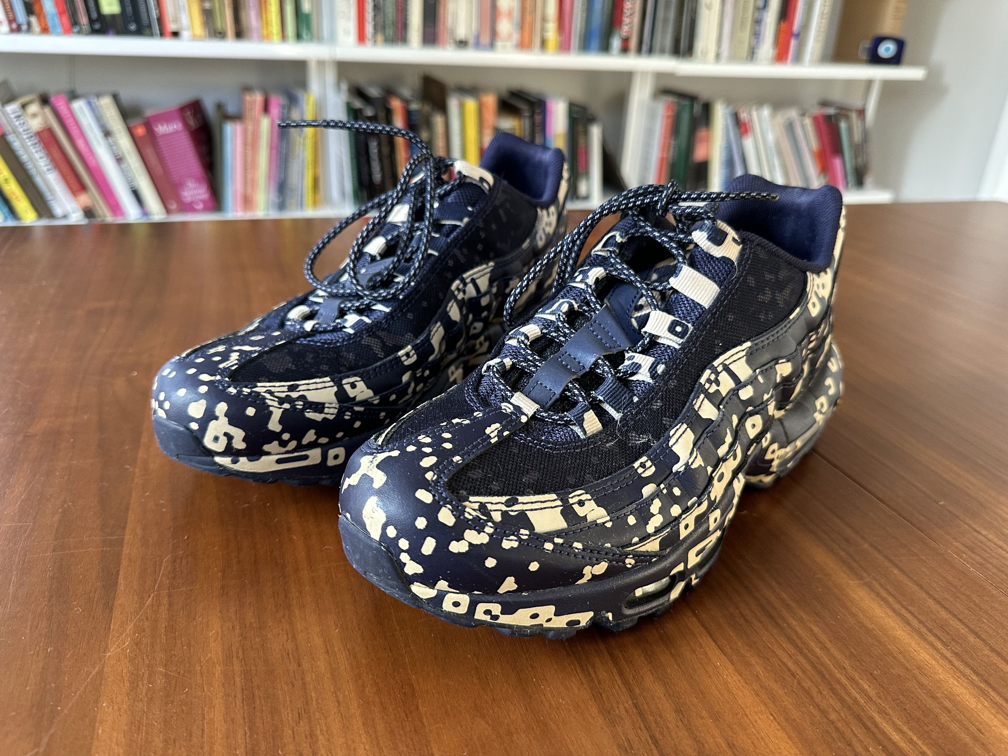 Nike Size 8 - Nike Air Max 95. Nike x Cav Empt Black Navy Camo Size US 8 / EU 41 - 3 Thumbnail