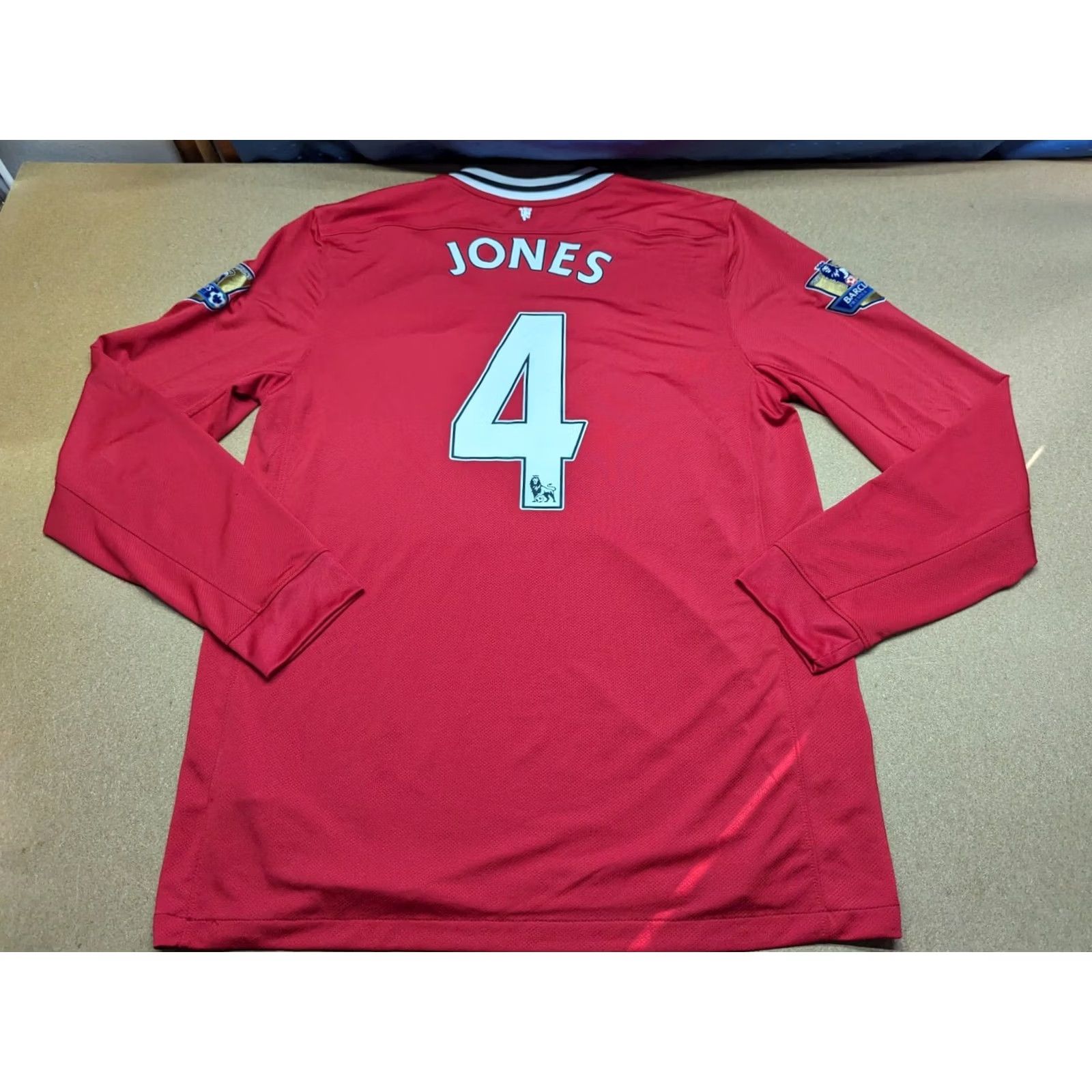 Adidas Adidas Manchester United Jersey Mens T-Shirt L Red Phil Jones #4 2011 2012 Premier League Home Size US L / EU 52-54 / 3 - 2 Thumbnail
