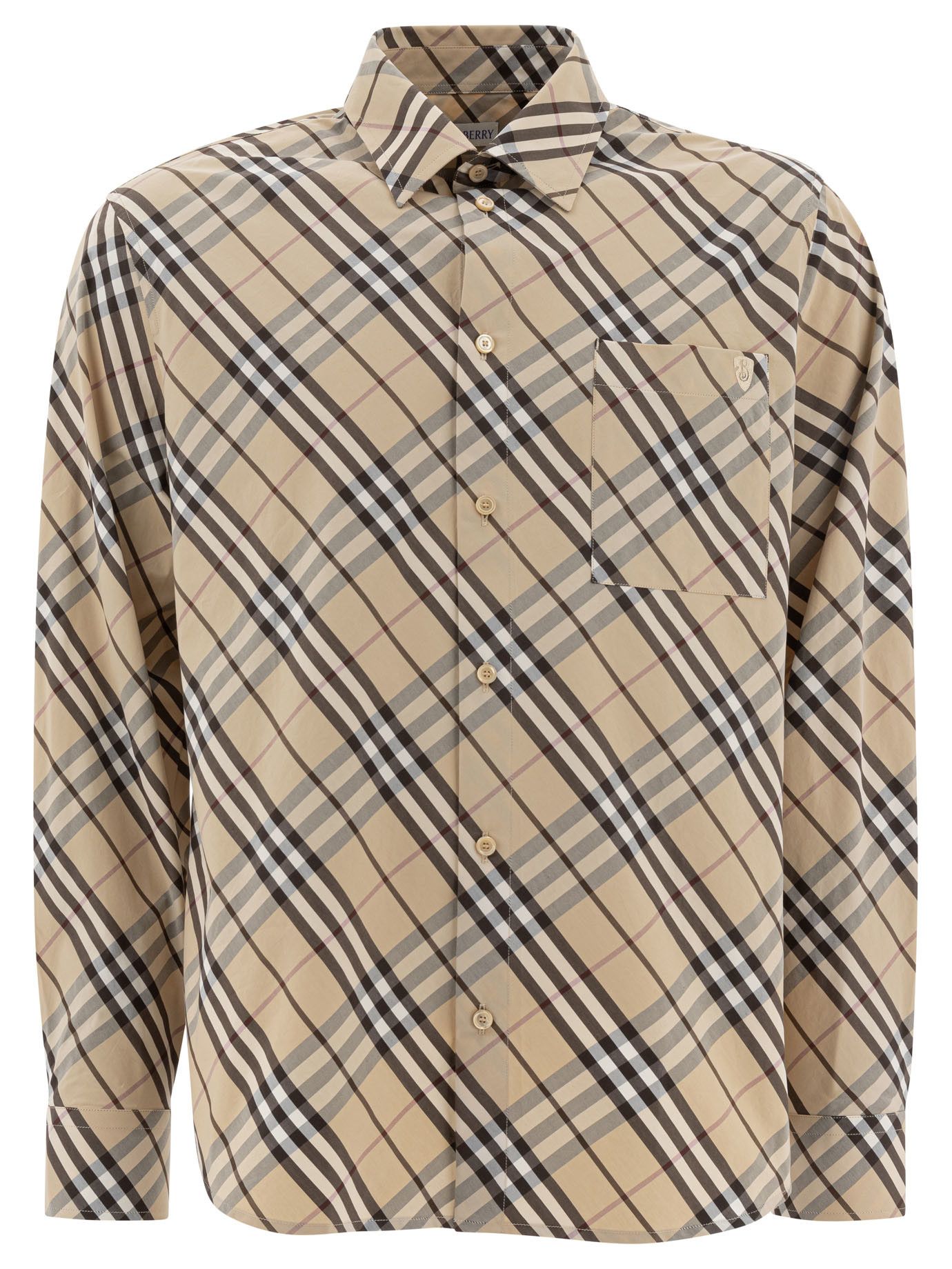 Burberry Cotton Check Shirt Size US M / EU 48-50 / 2 - 1 Thumbnail
