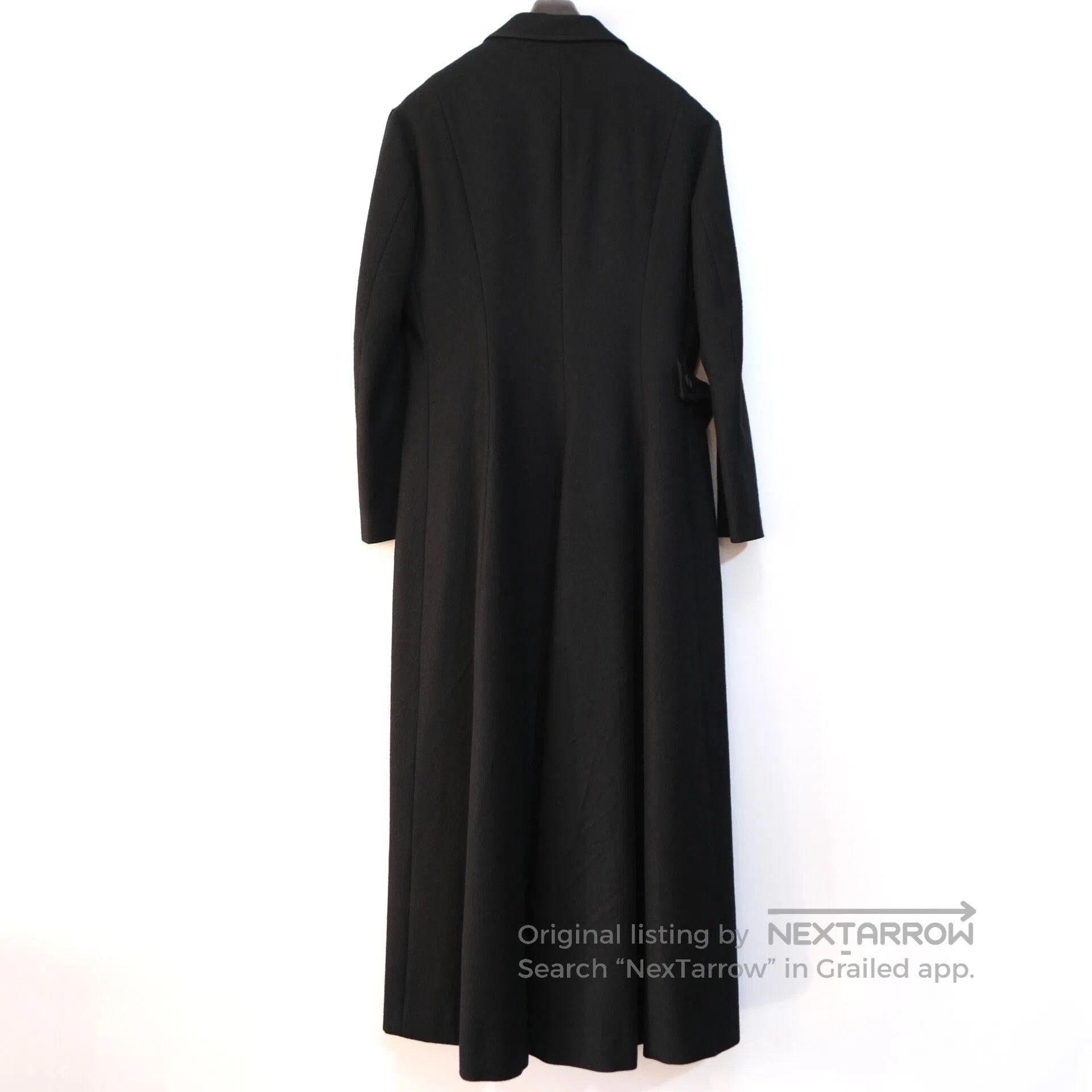 Yohji Yamamoto Yohji Yamamoto Noir Long Black Coat. Size L / US 10 / IT 46 - 2 Thumbnail