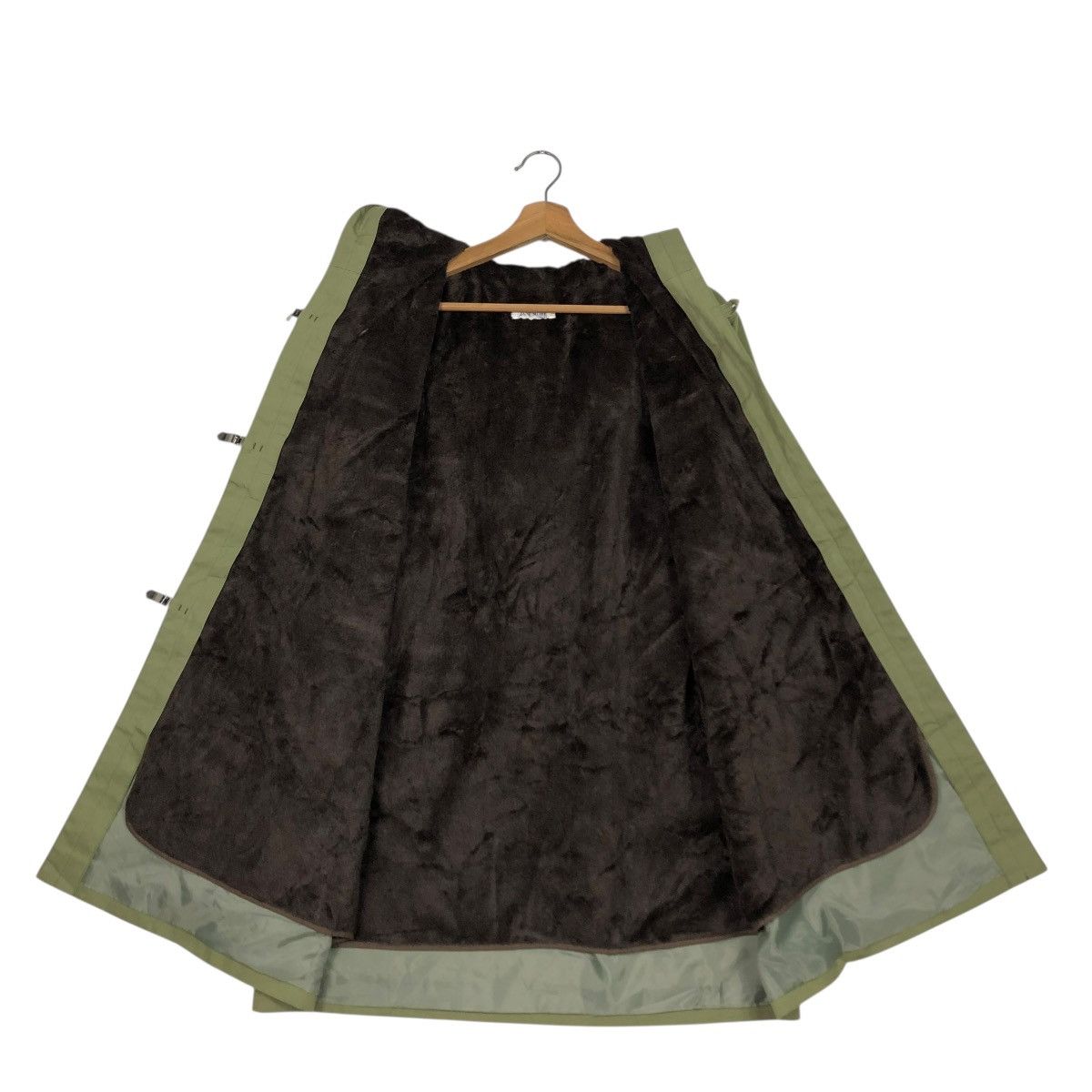 Japanese Brand 🔥RICH GREEN LONG JACKET JANE MORE MINK FUR BLANKET Size US M / EU 48-50 / 2 - 17 Thumbnail