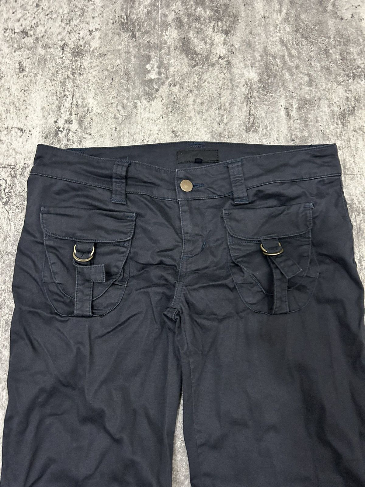If Six Was Nine × Japanese Brand × Le Grande Bleu (L.G.B.) Pour Deux 3D Pocket Back Flare Pants lgb style Size US 30 / EU 46 - 4 Thumbnail