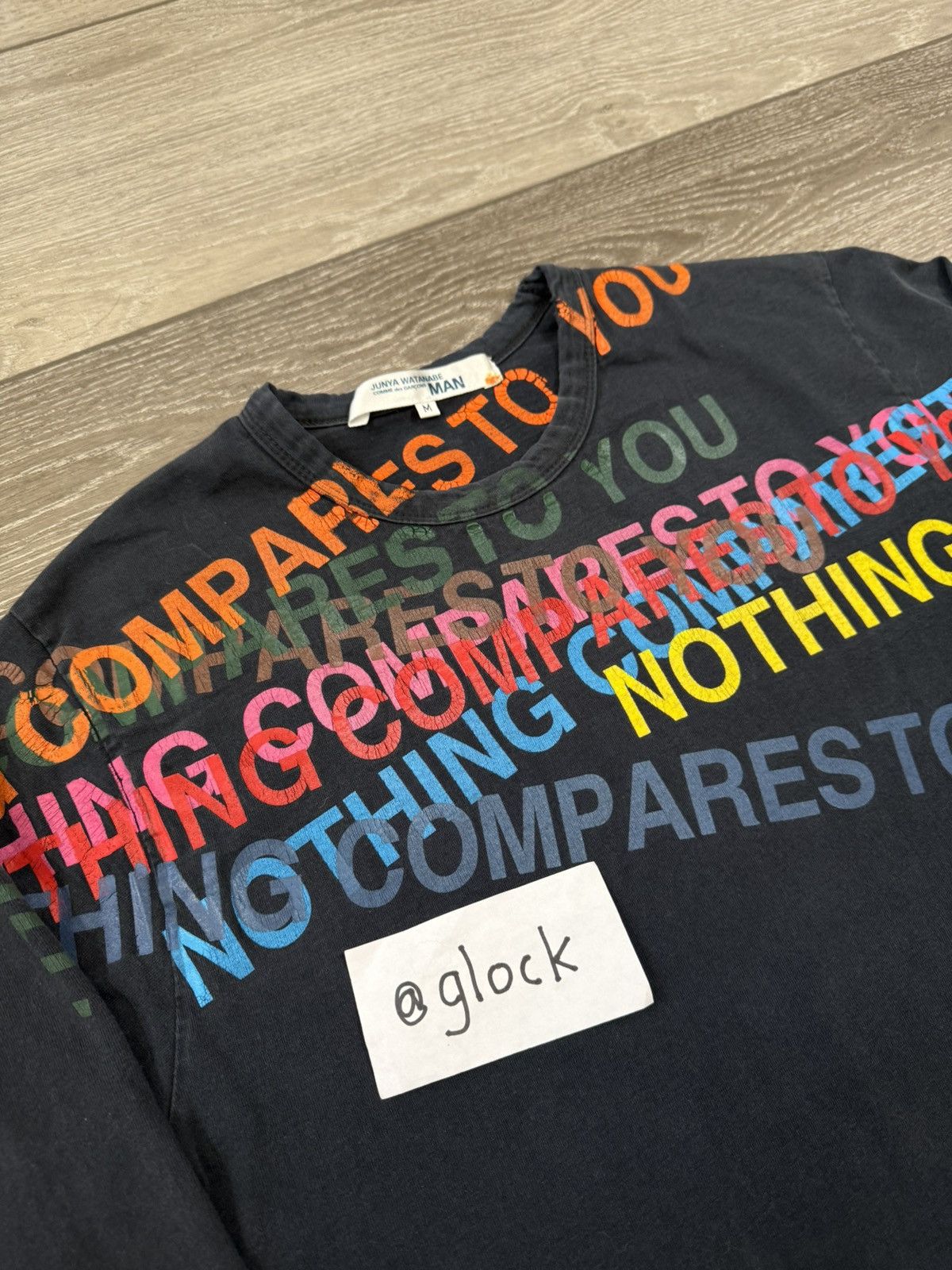 JUNYA WATANABE CdG Tシャツ 2014AW Junya Watanabe CDG x Junya Watanabe Nothing Compares To You
