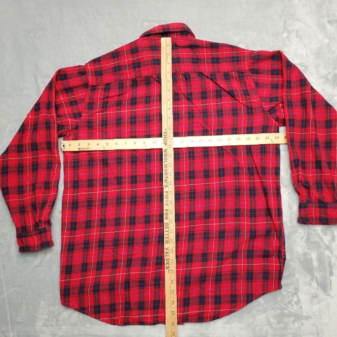 Carhartt VINTAGE Carhartt Shirt Mens L Red Plaid Flannel 100% Cotton Long Sleeve Button-Up Workwear Casual Mens Size US L / EU 52-54 / 3 - 4 Thumbnail