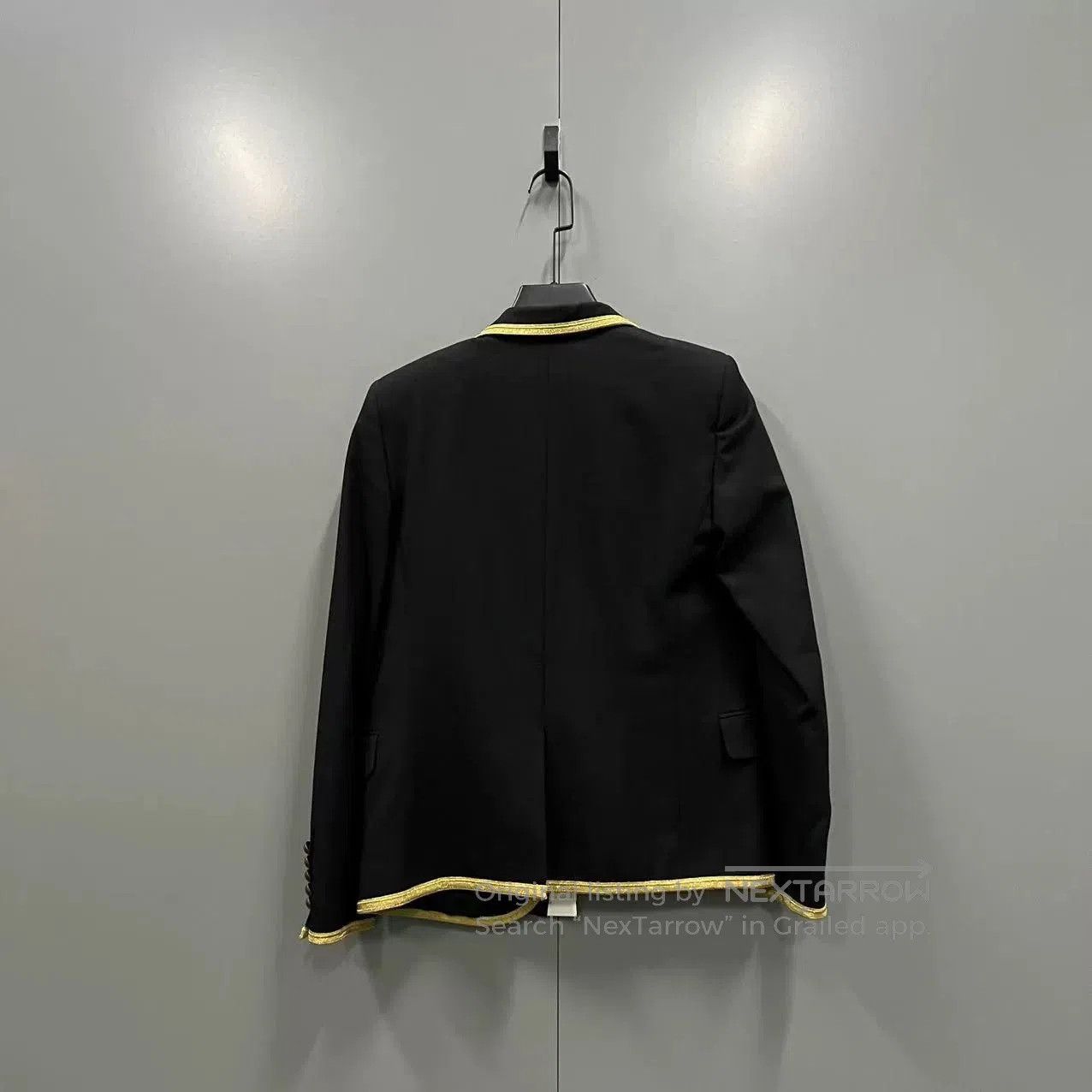 Saint Laurent Paris saint laurent embroidered black blazer jacket. Size US M / EU 48-50 / 2 - 2 Thumbnail