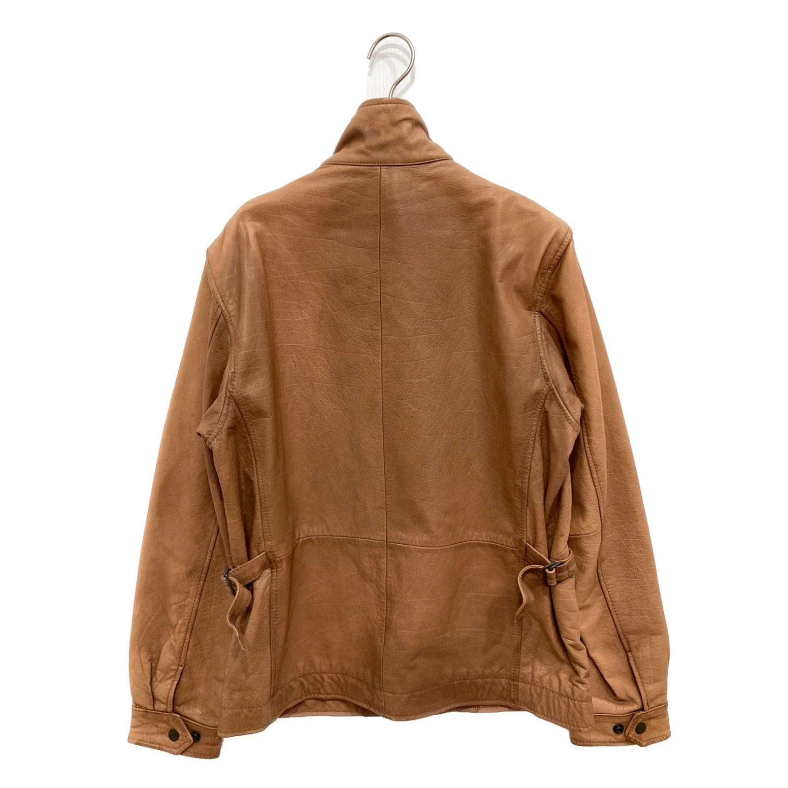 Eddie Bauer Eddie Bauer Leather Jacket Jacket Men S Brown Cowhide 100% Polyester Lining Size US S / EU 44-46 / 1 - 2 Thumbnail