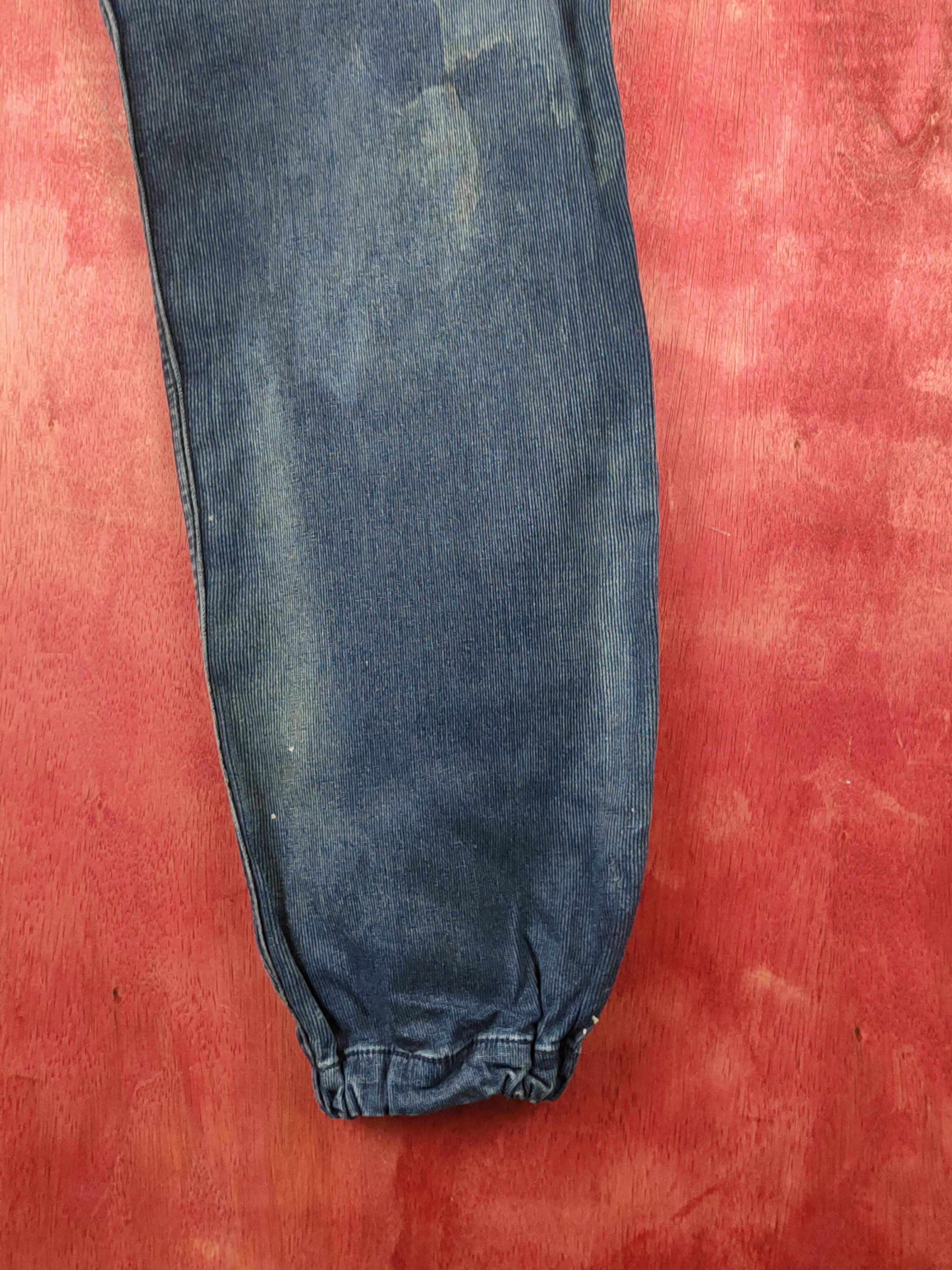 Japanese Brand × Vintage Scot.Inc Blue Faded Distressed Ripped Jogger Jeans #S1852 Size US 32 / EU 48 - 10 Thumbnail