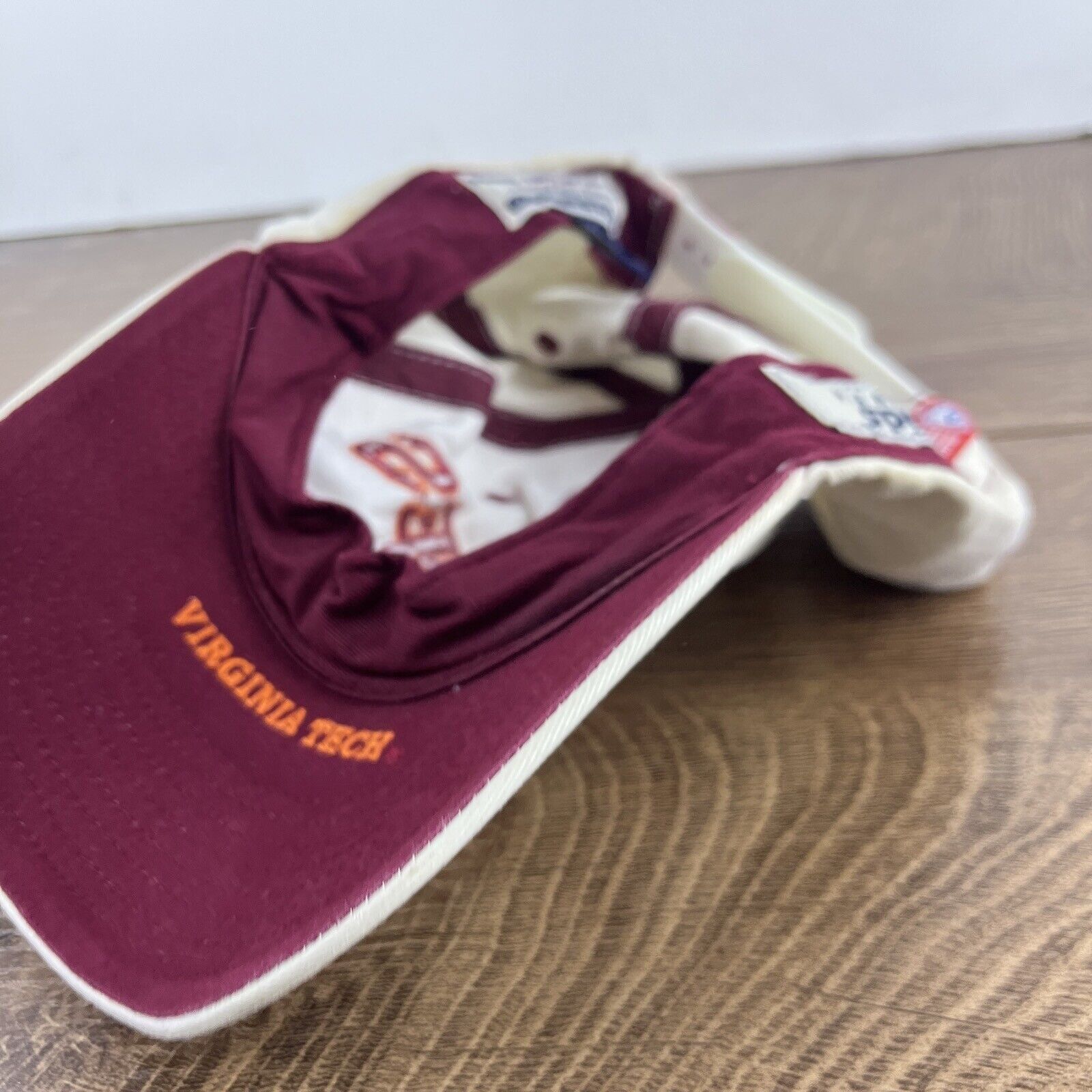 Other Virginia Tech Hokies Hat Hokies White Hat Twins Enterprise A Size ONE SIZE - 11 Thumbnail