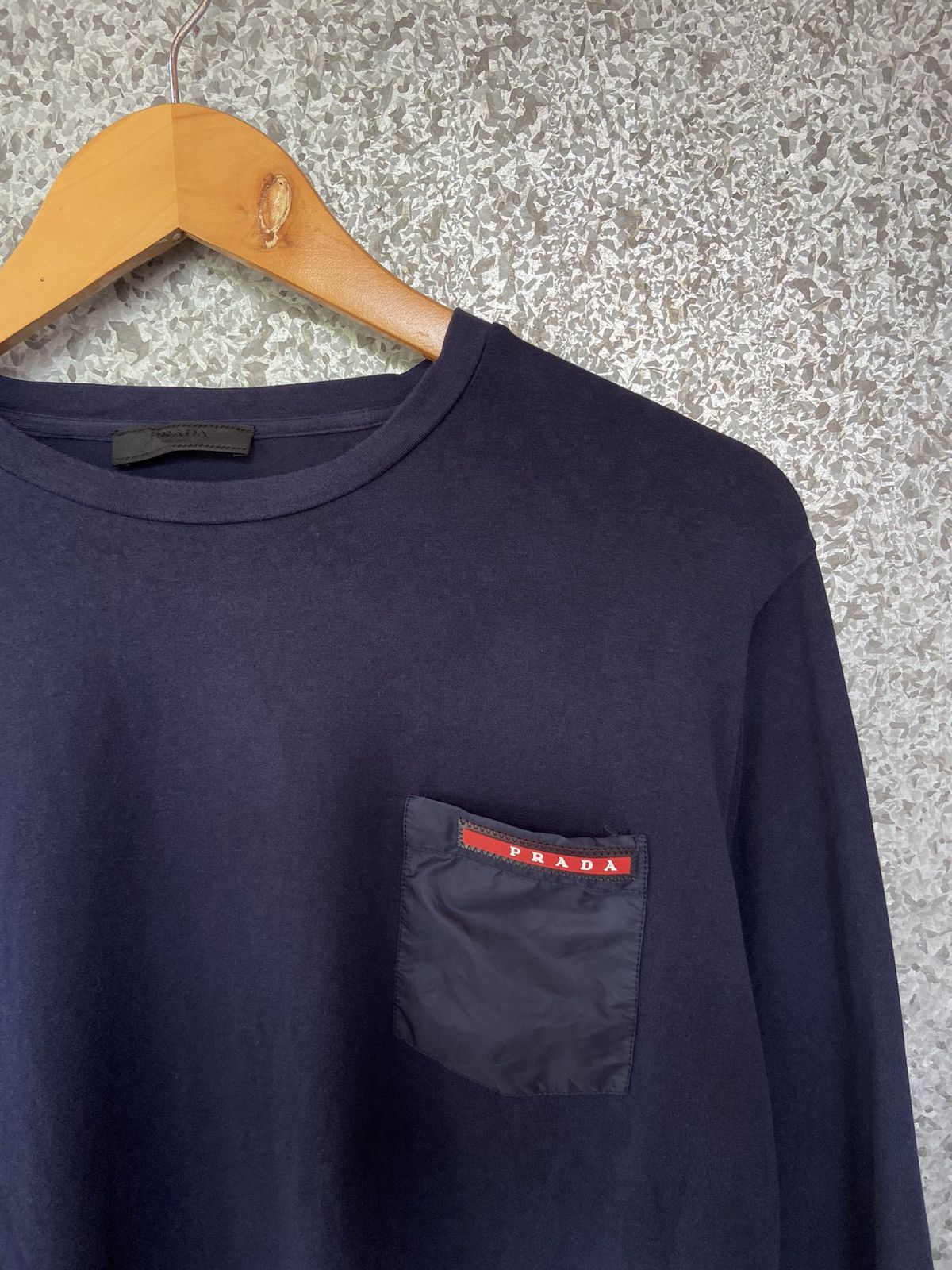 Prada Prada t shirt long Sleeve Size US L / EU 52-54 / 3 - 2 Thumbnail