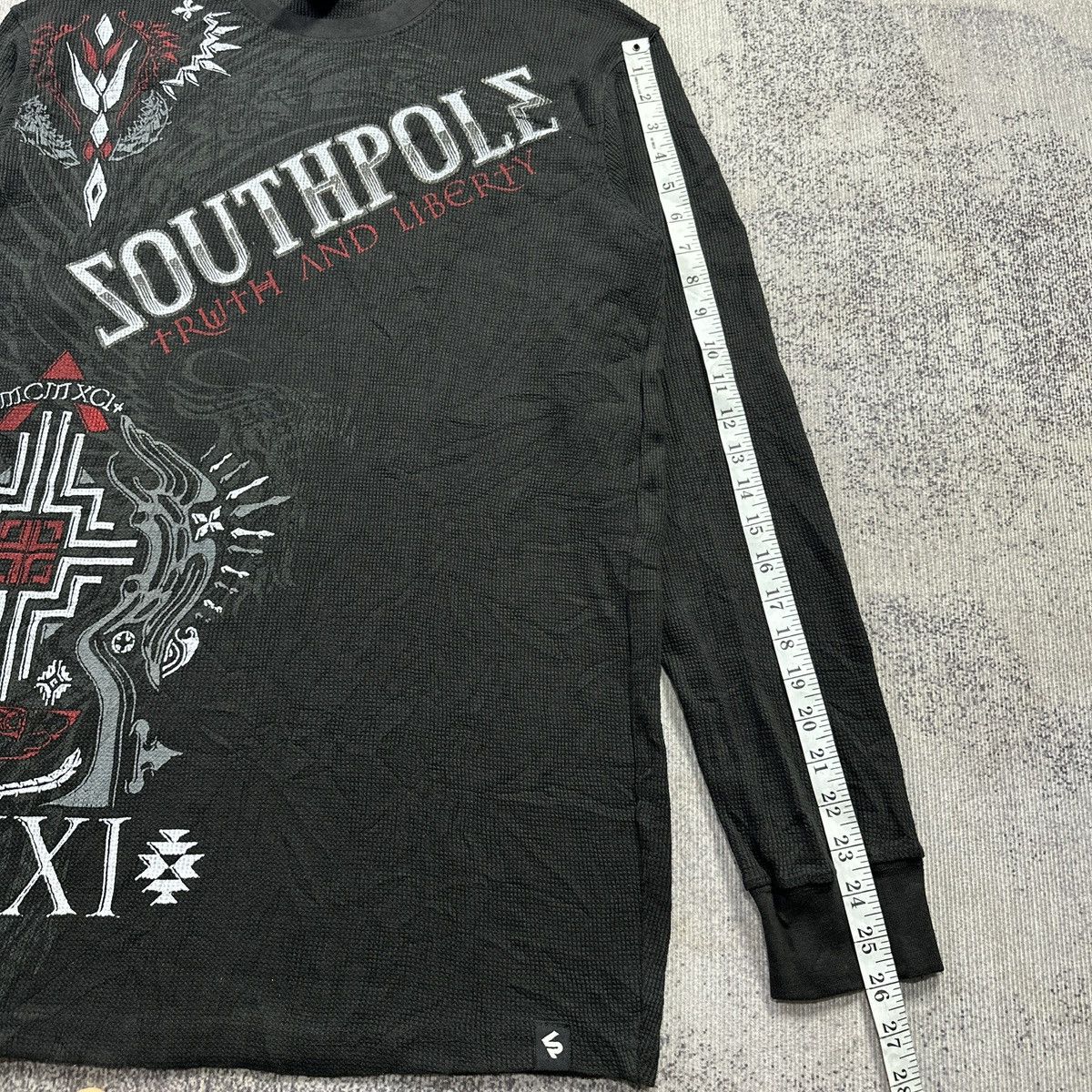 Southpole Southpole Truth and Liberty Longsleeve Tshirt Size US XL / EU 56 / 4 - 6 Thumbnail