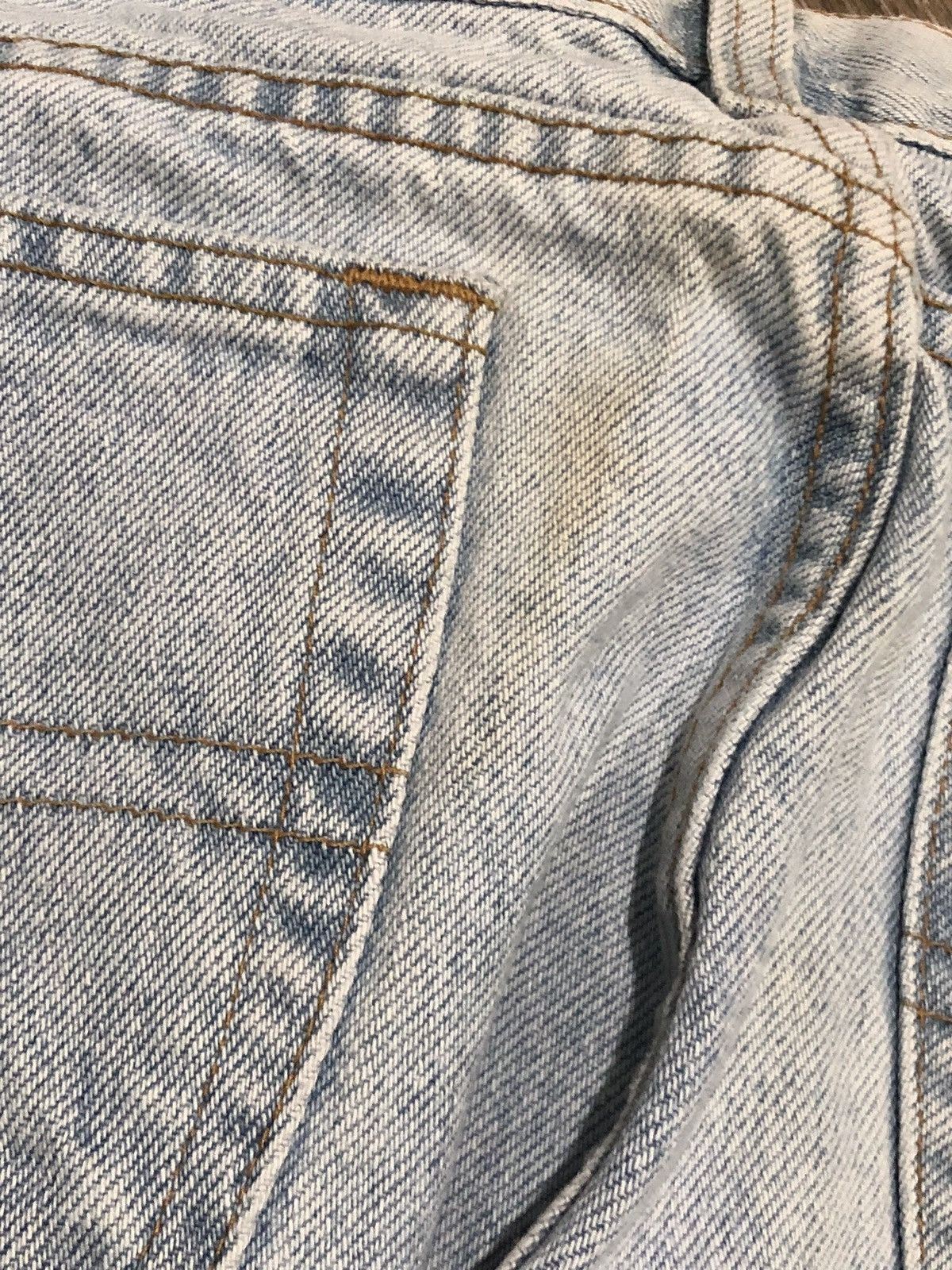 Tommy Hilfiger Vtg 90s Tommy Hilfiger Big Flag Jeans Size 36" / US 14 / IT 50 - 6 Thumbnail