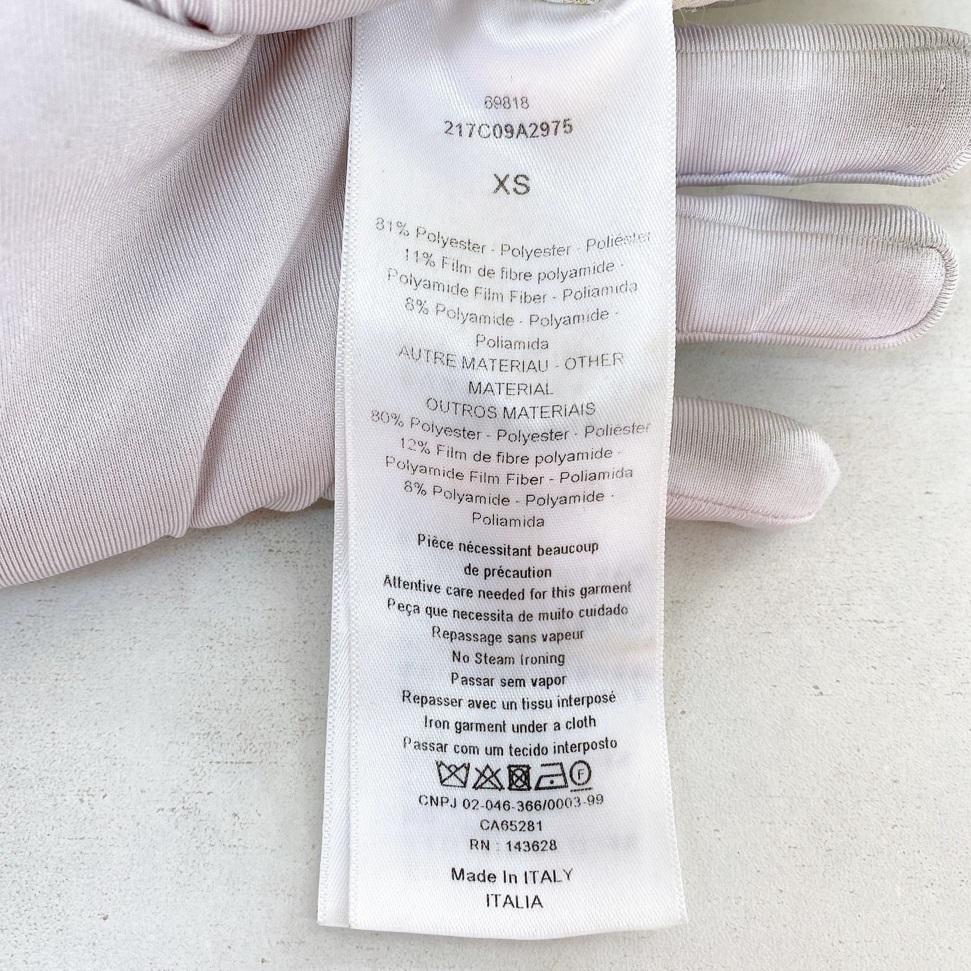 Dior Dior full logo beige XS jacket Size XS / US 0-2 / IT 36-38 - 8 Thumbnail